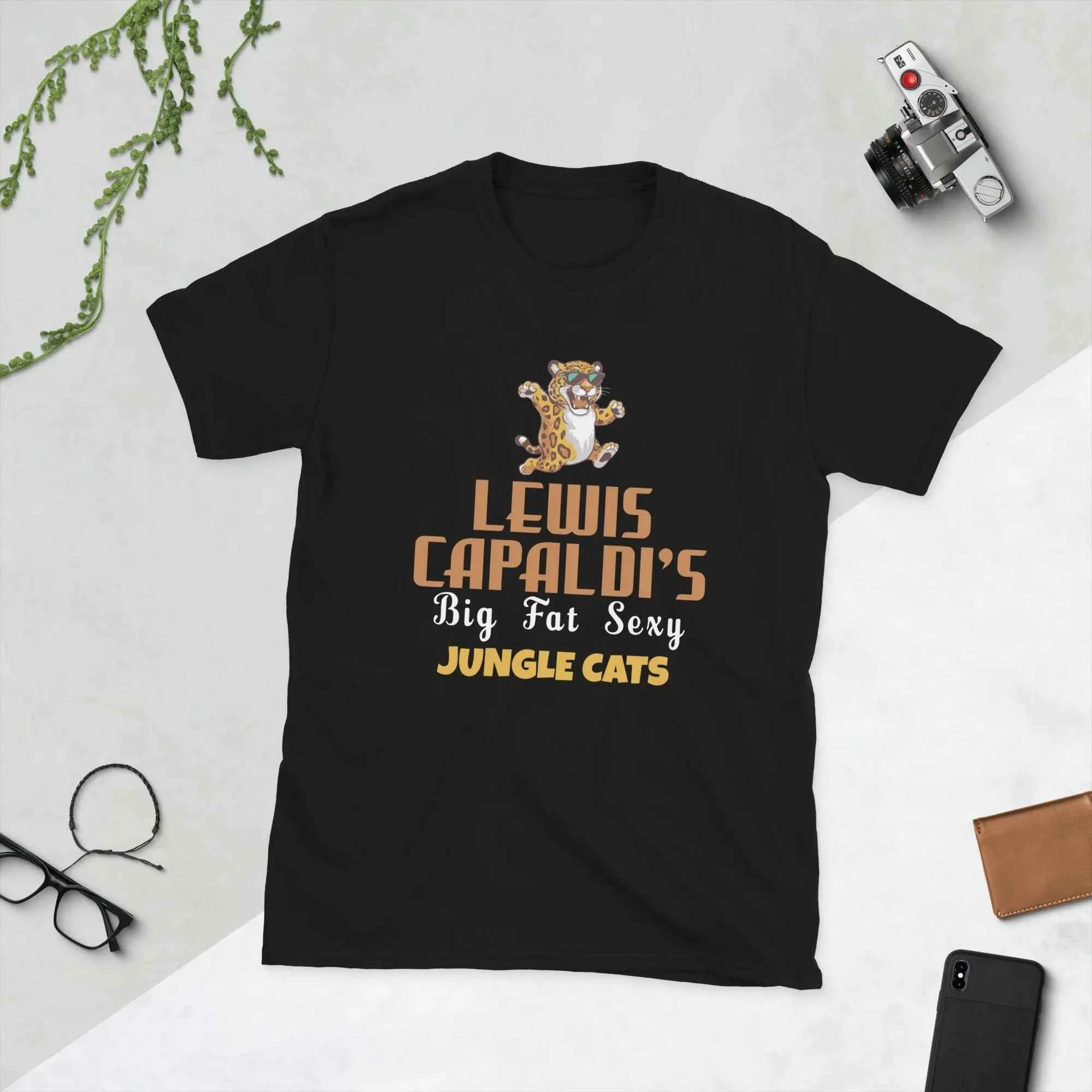 Lewis Capaldi Jungle Cats T-Shirt | 100% Cotton Fan Concert Tee