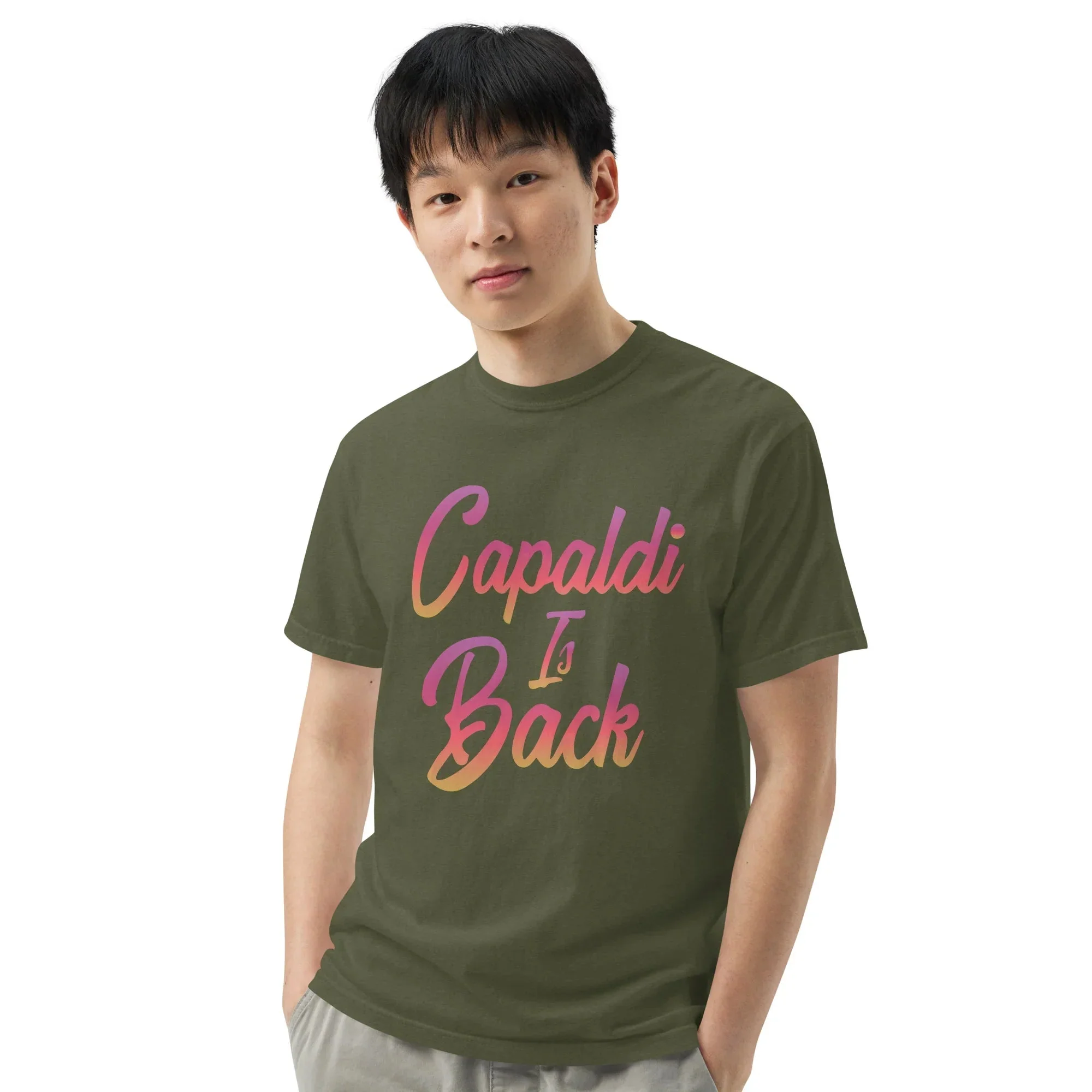 Lewis Capaldi T-Shirt | Unisex Cotton Graphic Tee - Capaldi Is Back