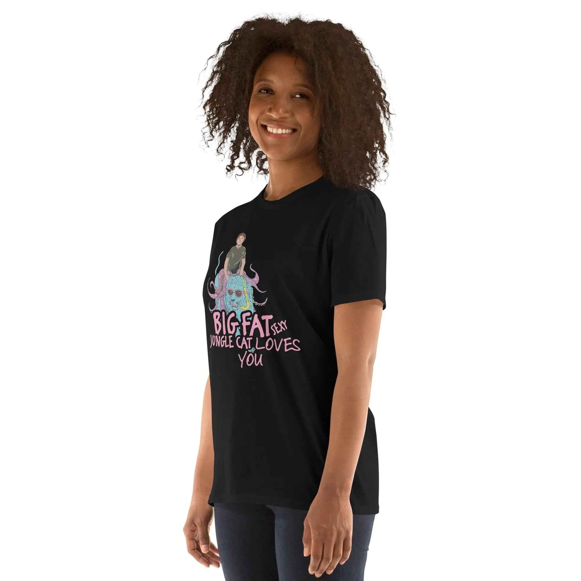 Lewis Capaldi T-Shirt | Big Fat Sexy Jungle Cats Graphic Tee