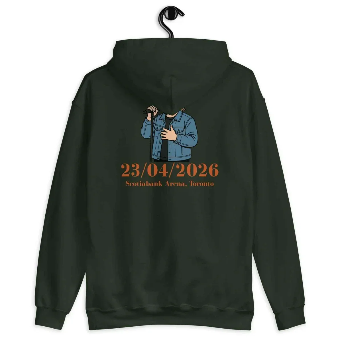 Lewis Capaldi Tour Hoodie 2026 | Unisex Black Cotton Blend