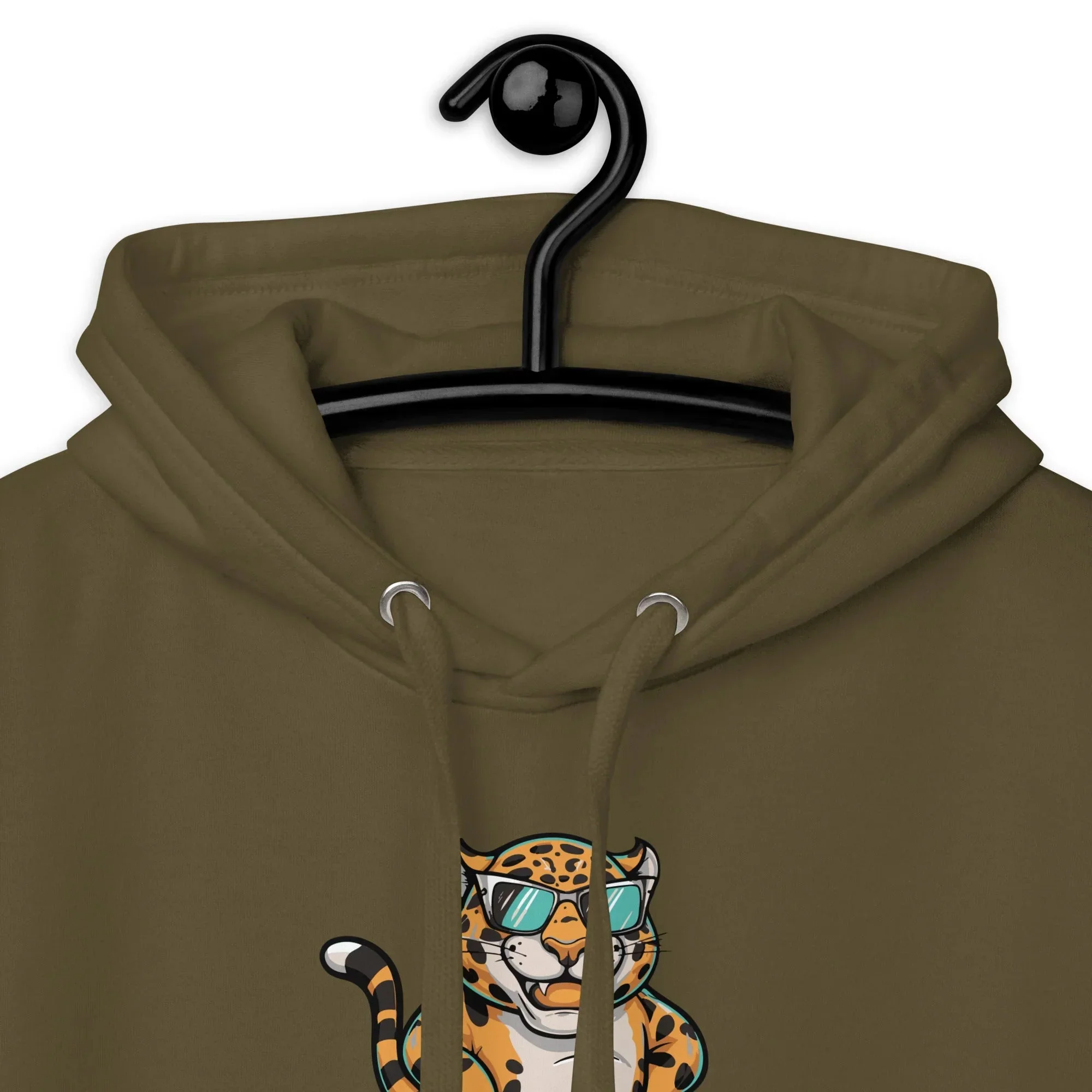 Lewis Capaldi Big Fat Sexy Jungle Cats Hoodie - Unisex Black Cotton Blend