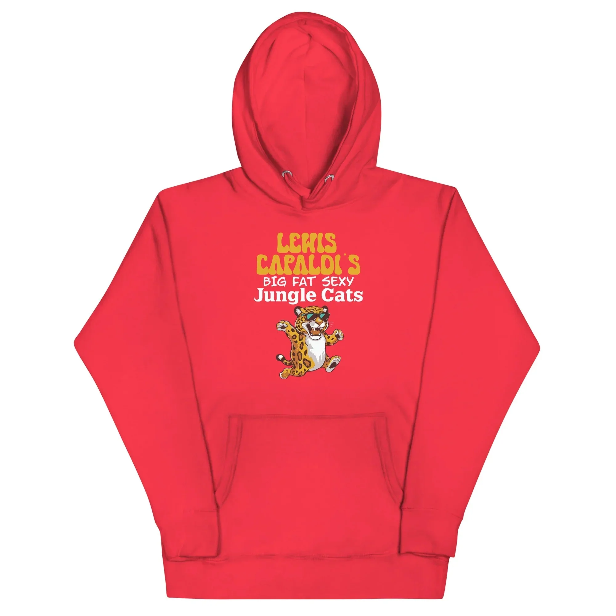 Lewis Capaldi Big Fat Sexy Jungle Cats Hoodie - Unisex Graphic Sweatshirt