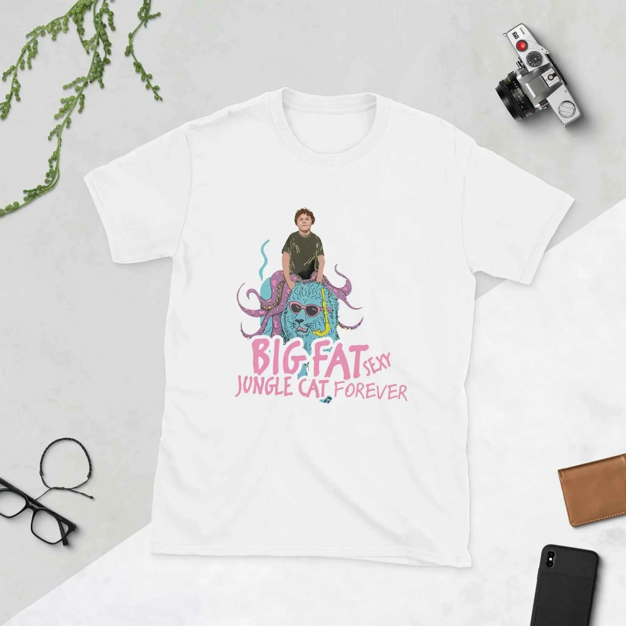 Lewis Capaldi T-Shirt | Big Fat Sexy Jungle Cats Graphic Tee