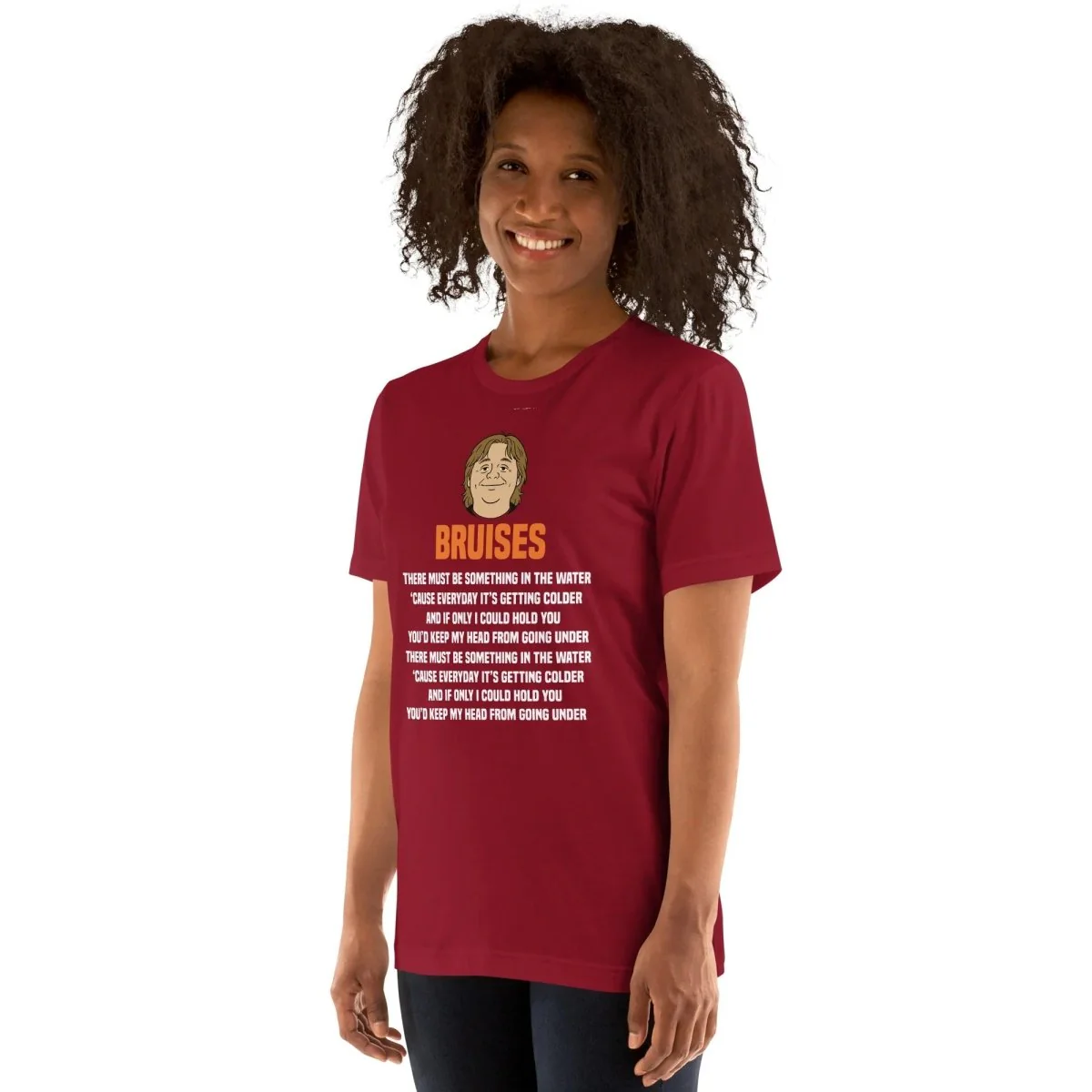 Lewis Capaldi Bruises T-Shirt | Unisex Fan Apparel with Lyrics