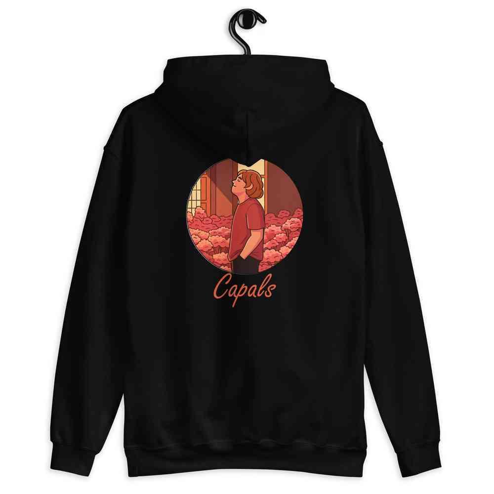 Lewis Capaldi Unisex Black Hoodie - Sustainable Eco-Friendly Fan Merch - Capals
