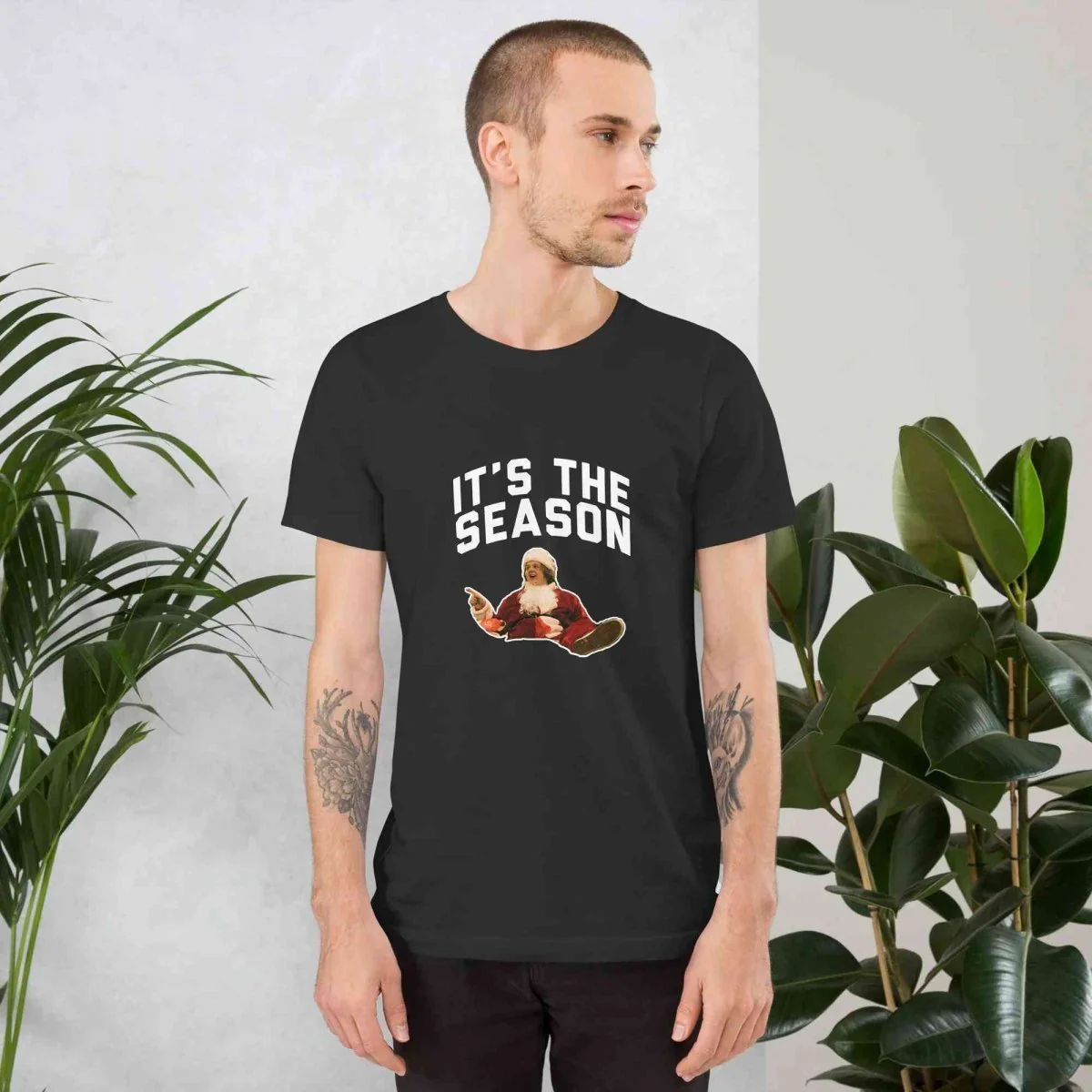 Lewis Capaldi Christmas T-Shirt | Organic Cotton Festive Graphic Tee