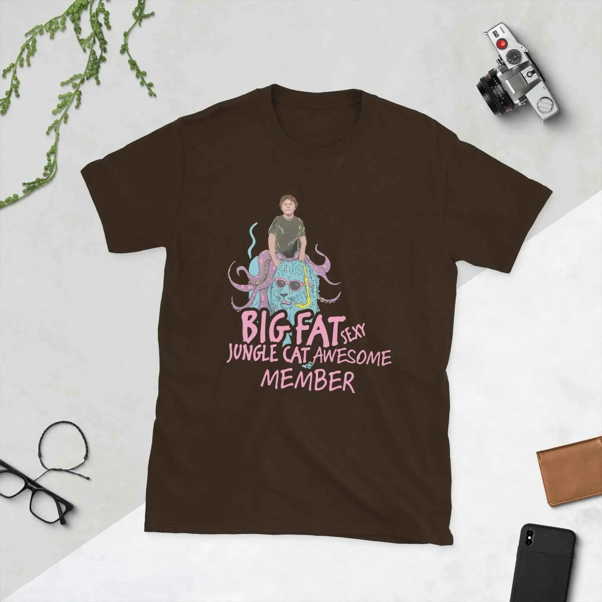 Lewis Capaldi T-Shirt | Big Fat Sexy Jungle Cats Graphic Tee