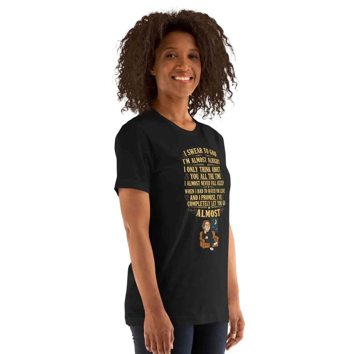 Lewis Capaldi Almost Lyrics Shirt | Unisex T-Shirt for Fans of Emotional Music