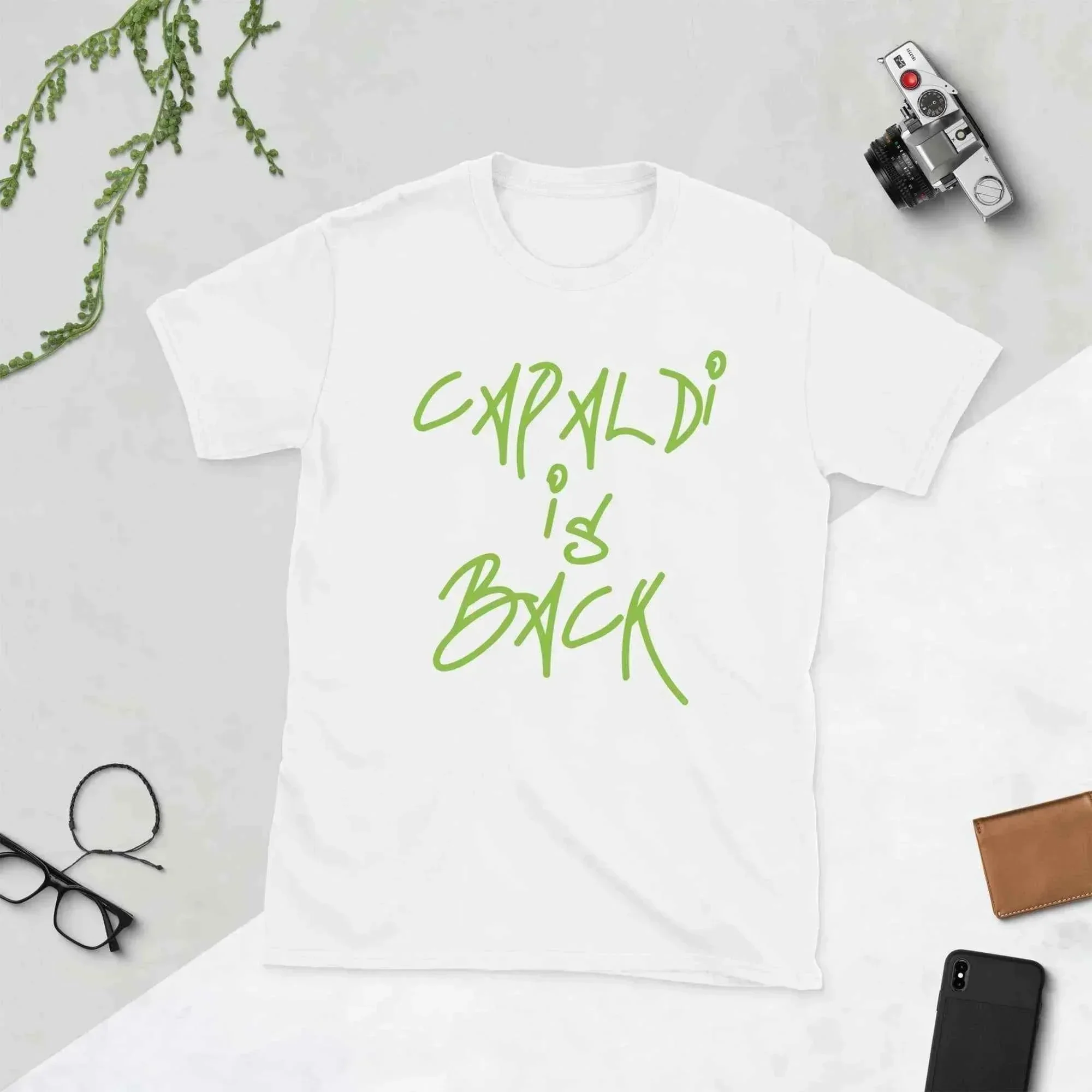 Lewis Capaldi Merch: Return Tour Album Graphic T-Shirt | Soft Cotton Unisex Tee