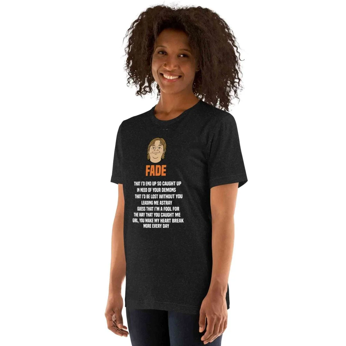 Lewis Capaldi Lyrics T-Shirt | Unisex Fade Design Cotton Tee