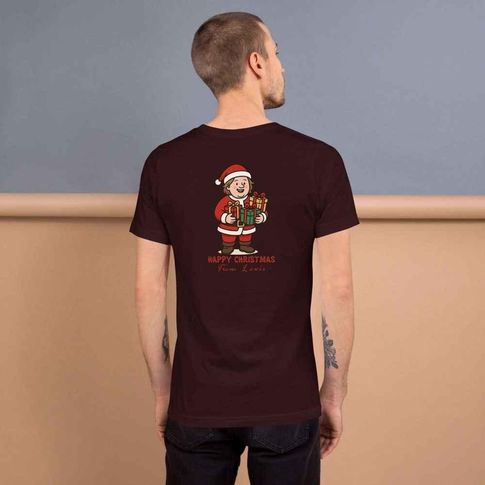 Lewis Capaldi Unisex Cotton T-Shirt | Graphic Christmas Tee