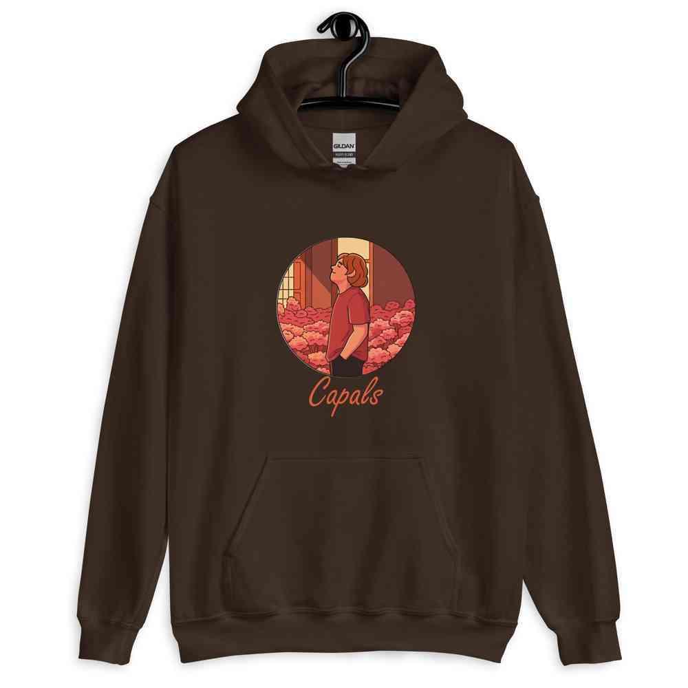 Lewis Capaldi Unisex Black Hoodie - Sustainable Eco-Friendly Fan Merch - Capals