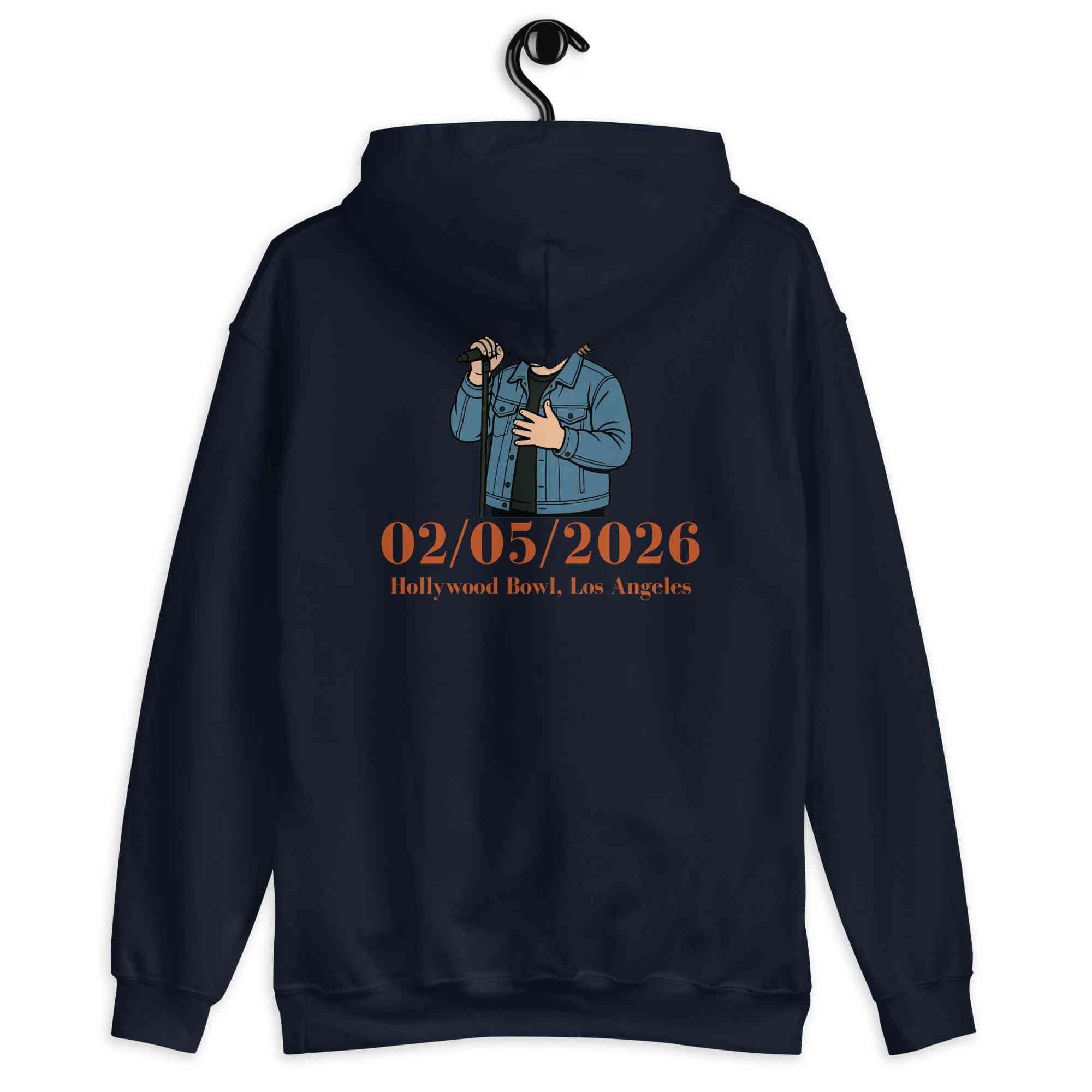 Lewis Capaldi 2026 Tour Hoodie - Black Unisex Eco-Friendly Merchandise