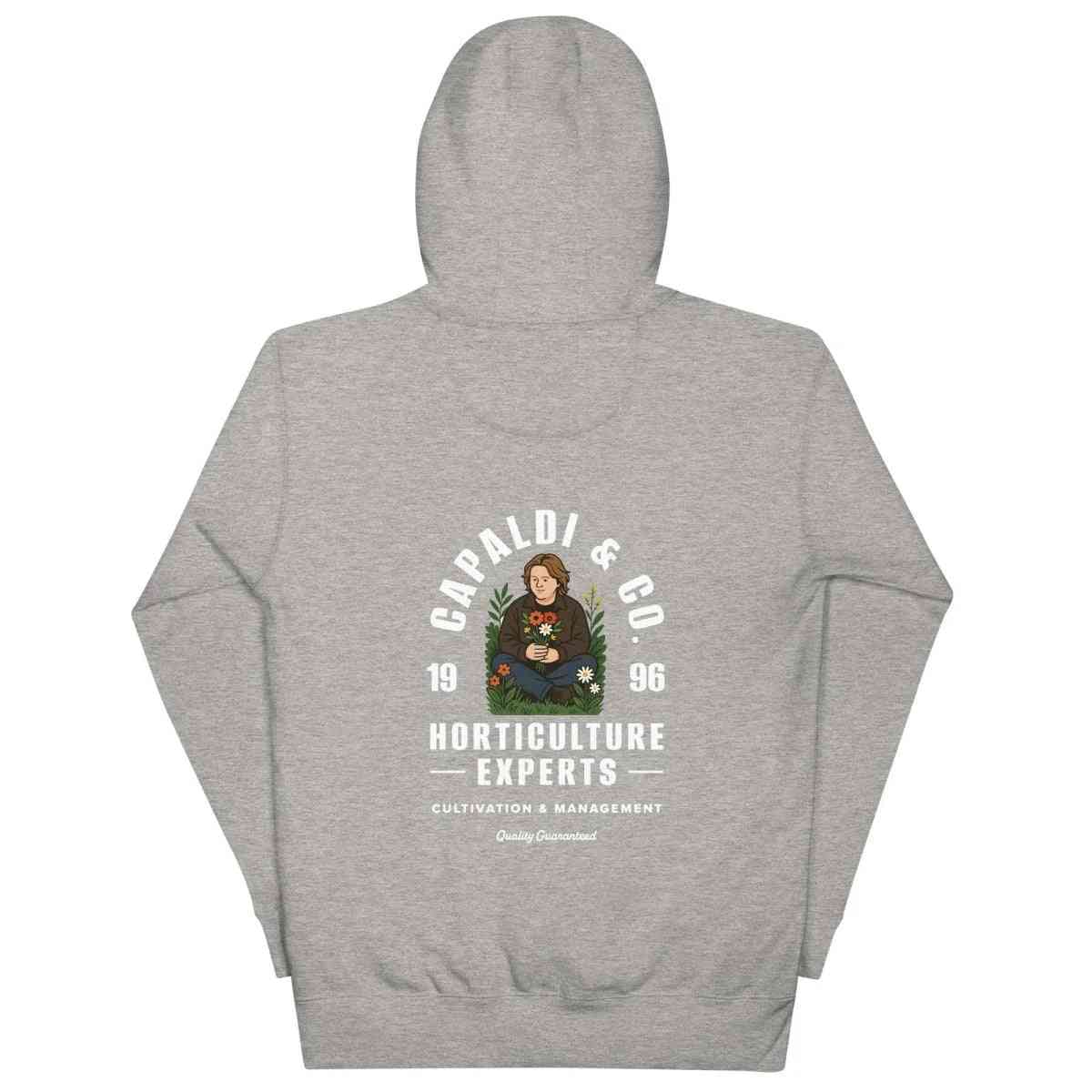 Lewis Capaldi Hoodie - Unisex Cotton-Polyester Blend with Unique Horticultural Art