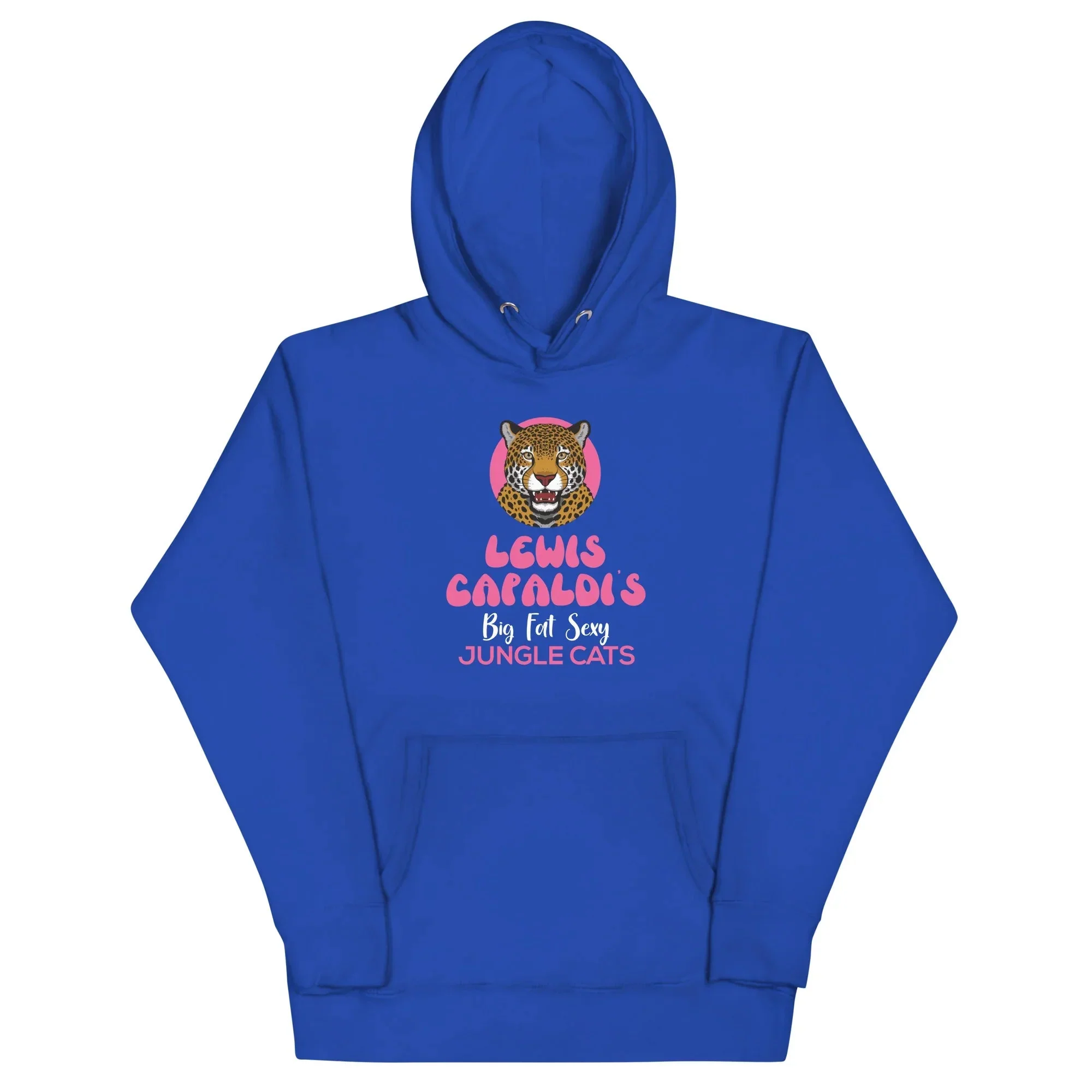 Lewis Capaldi Hoodie - Big Fat Sexy Jungle Cats Graphic Print Unisex