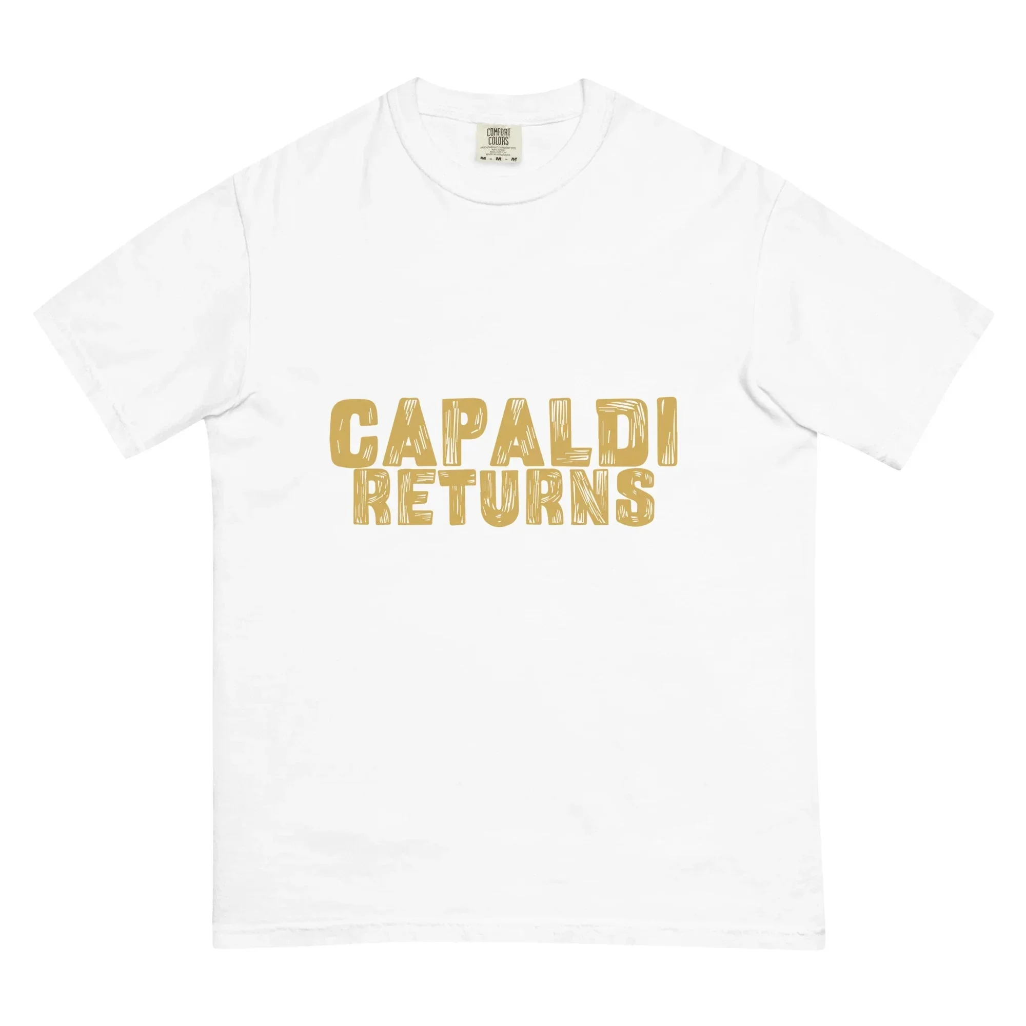 Lewis Capaldi Merchandise: Unisex Soft Cotton T-Shirt Celebrating Capaldi Returns Era