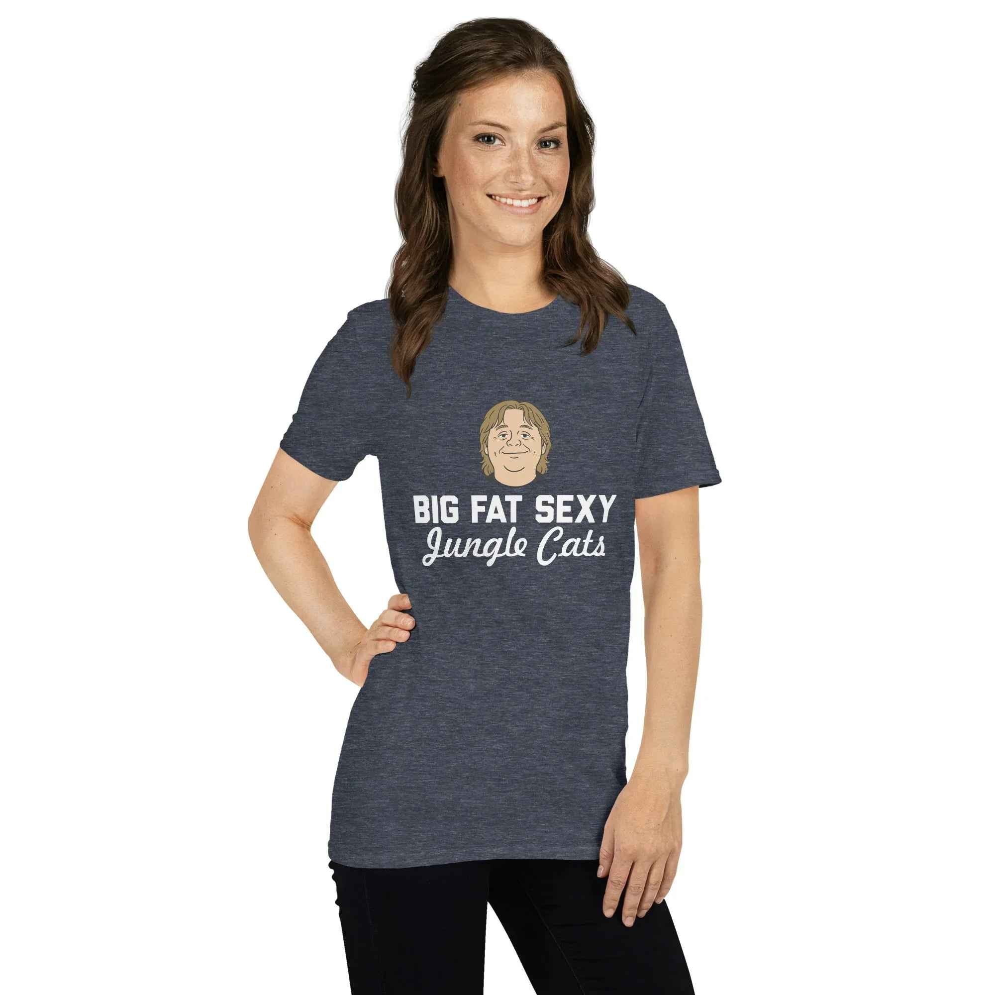 Lewis Capaldi T-Shirt | Big Fat Sexy Jungle Cats Cotton Unisex Tee