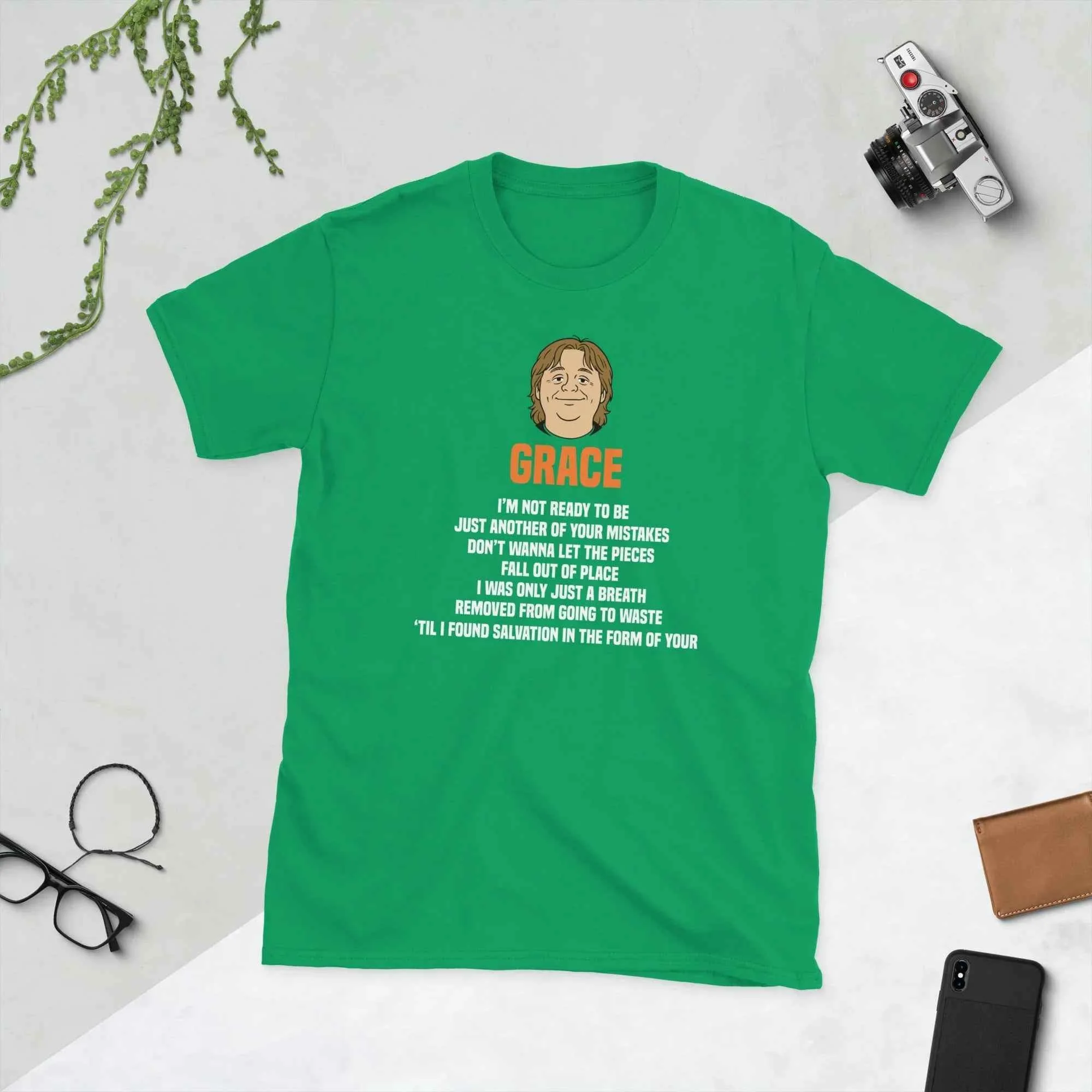 Lewis Capaldi Grace Unisex Lyrics T-Shirt - Sustainable Cotton Fan Merch