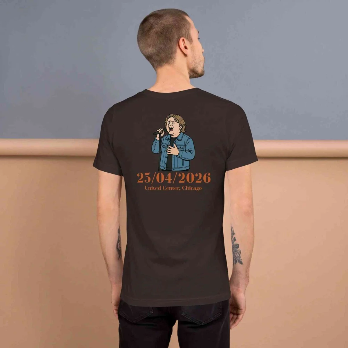 Lewis Capaldi T-Shirt 2026 Unisex Cotton Tee | Premium Fabric & Exclusive Tour Design