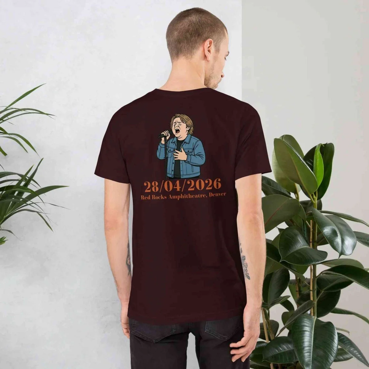 Lewis Capaldi Tour T-Shirt 2026 | Unisex Cotton Concert Tee