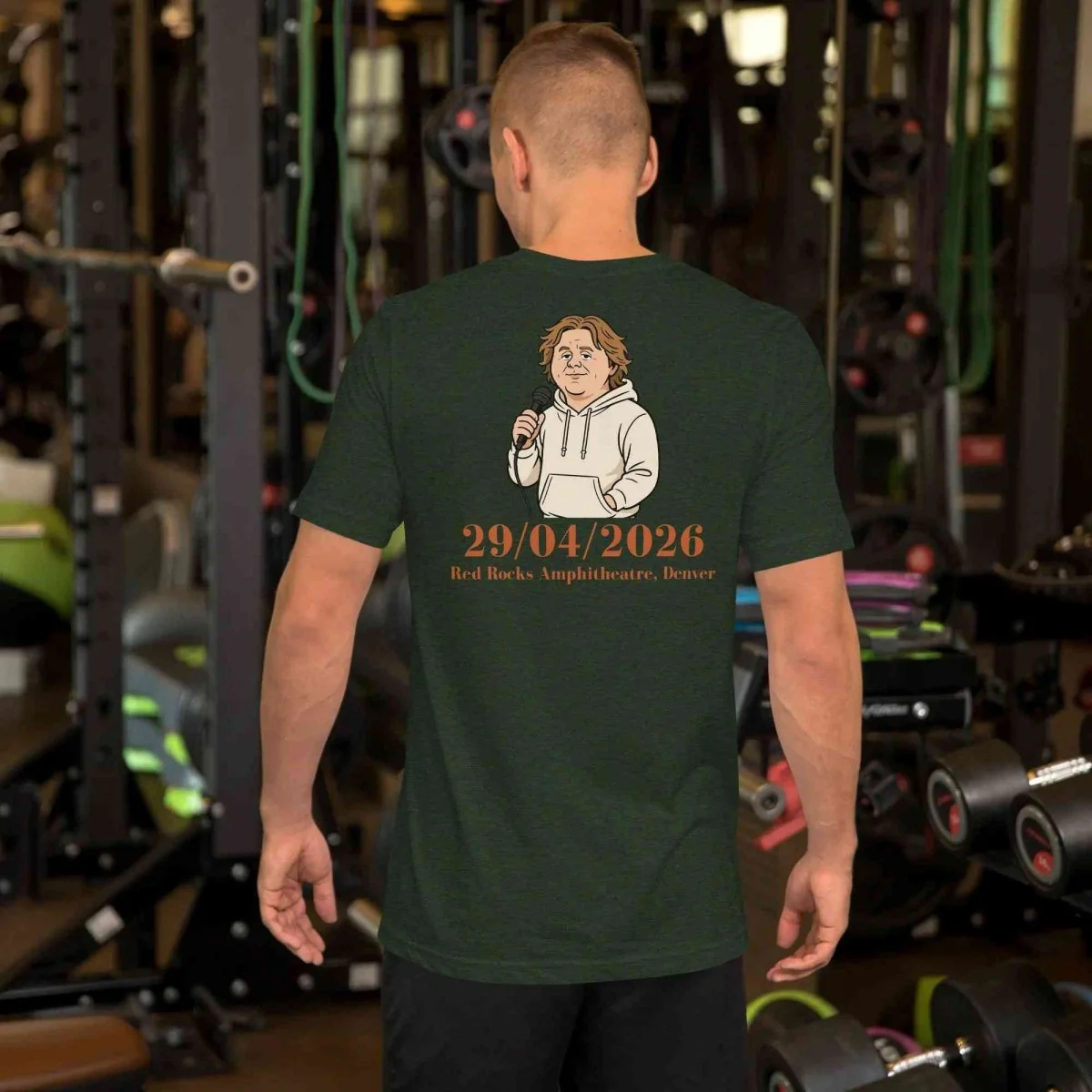 Lewis Capaldi Tour T-Shirt 2026 Unisex Cotton Concert Merch