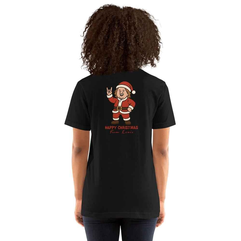 Lewis Capaldi Unisex Cotton T-Shirt | Graphic Christmas Tee