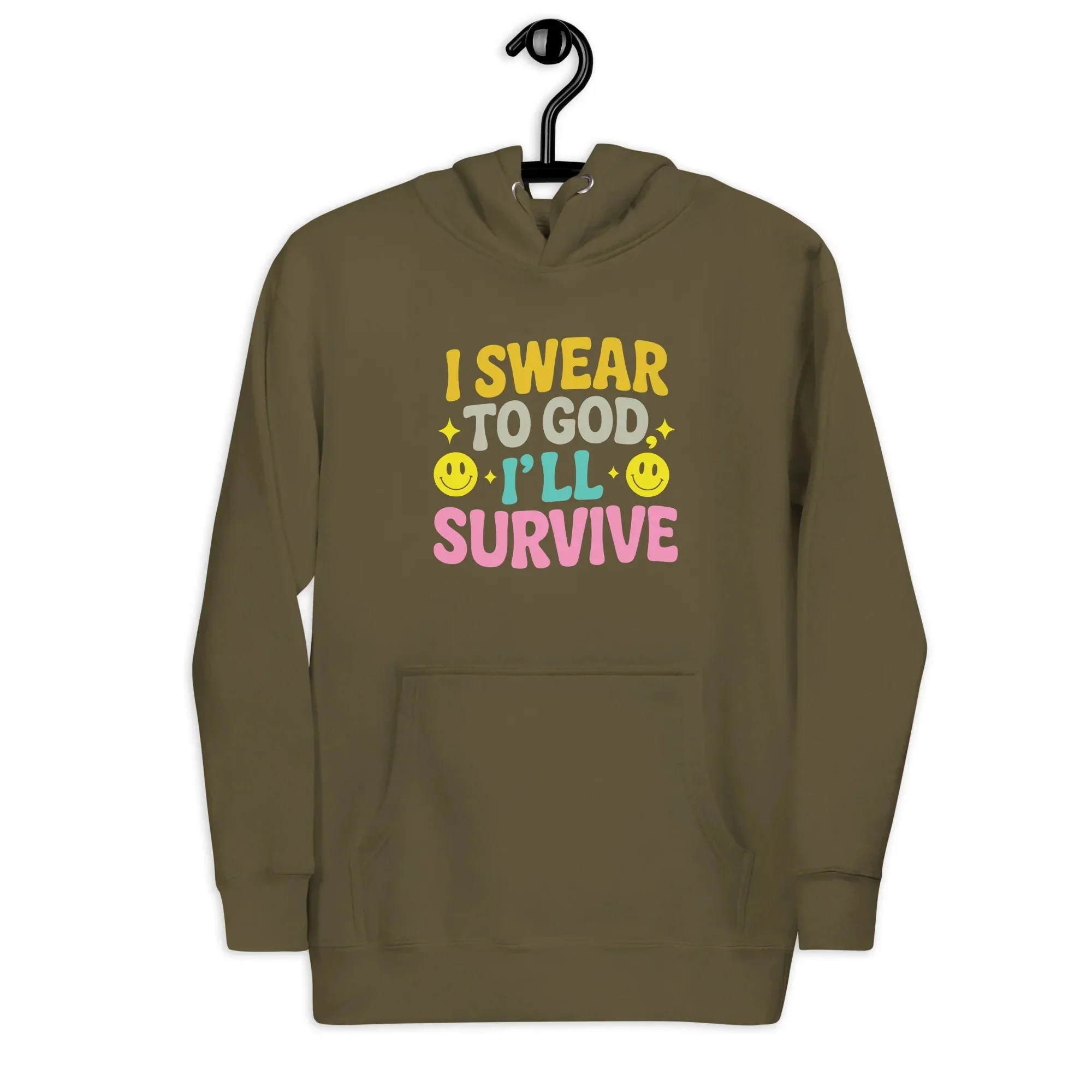 Lewis Capaldi Lyrics Apparel - Eco-Friendly Unisex Hoodie with 'Survive' Song Lyrics