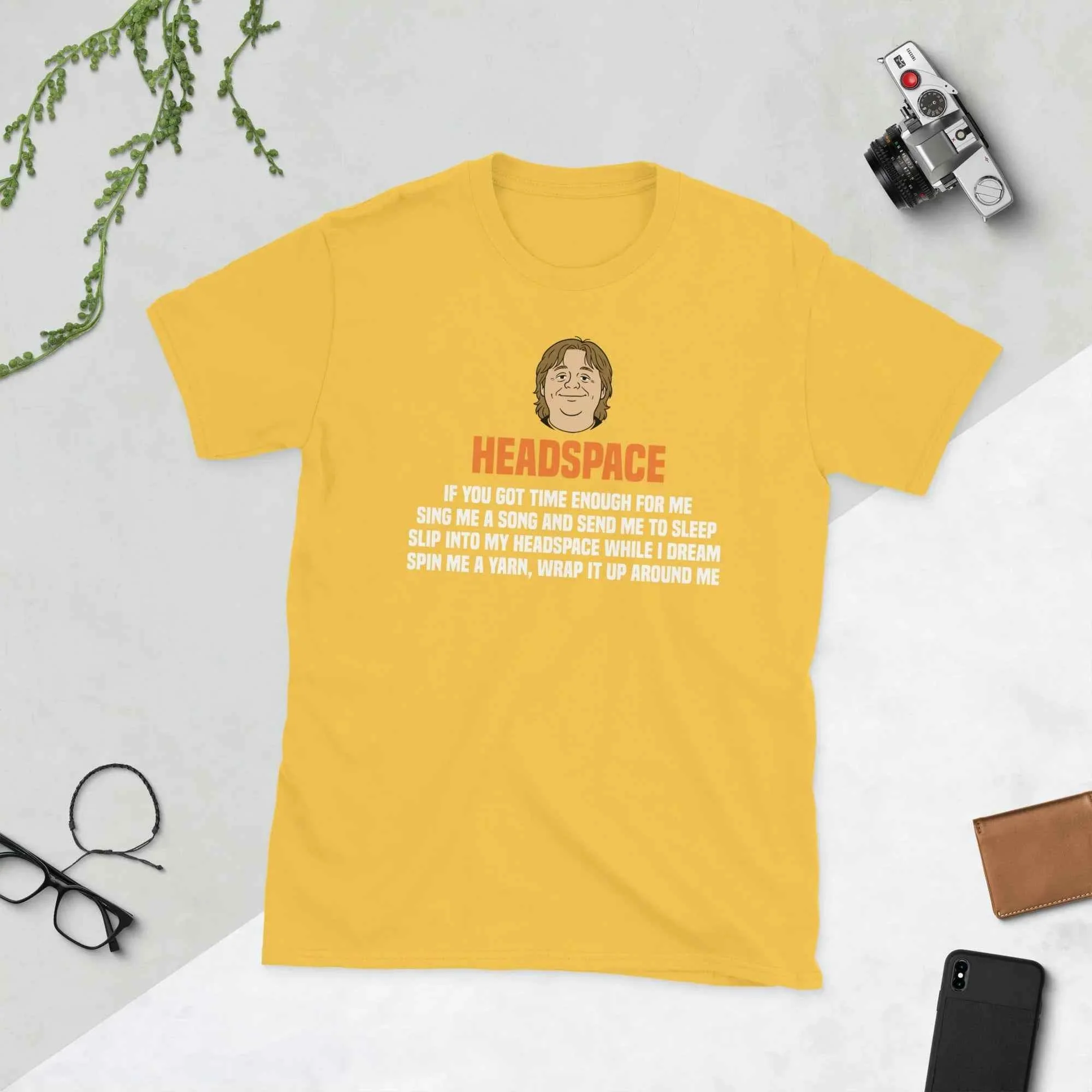 Lewis Capaldi Headspace Lyrics Shirt - Unisex 100% Cotton Tee for True Fans