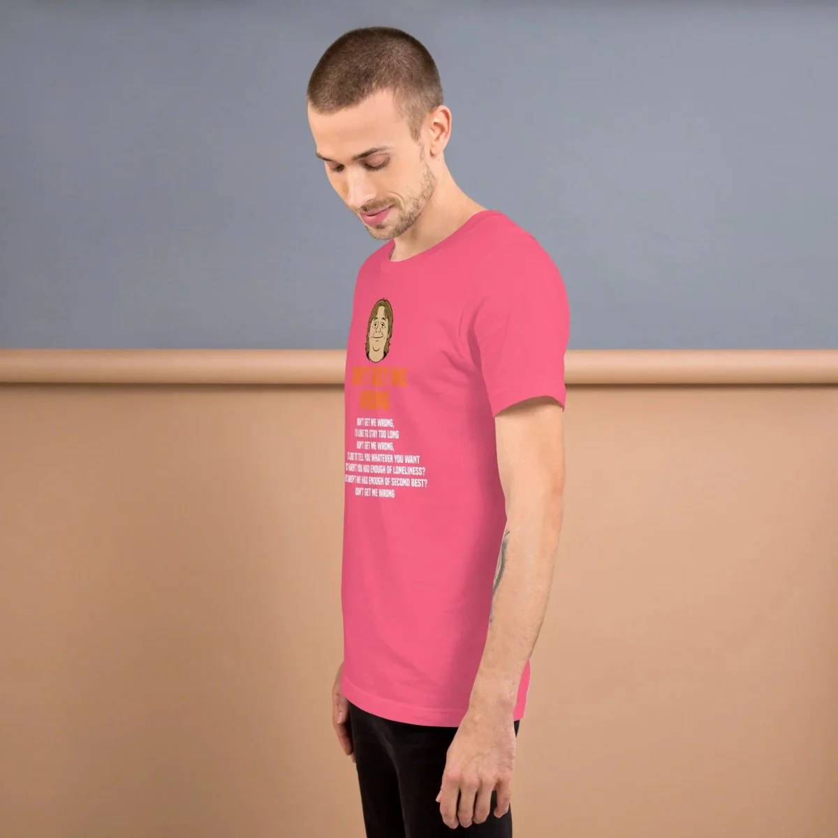 Lewis Capaldi Dont Get Me Wrong Lyrics Shirt | 100% Cotton Unisex Tee by Alcyone213k