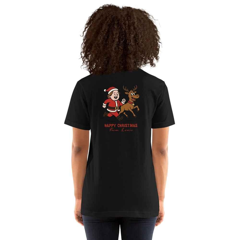 Lewis Capaldi Unisex Cotton T-Shirt | Graphic Christmas Tee