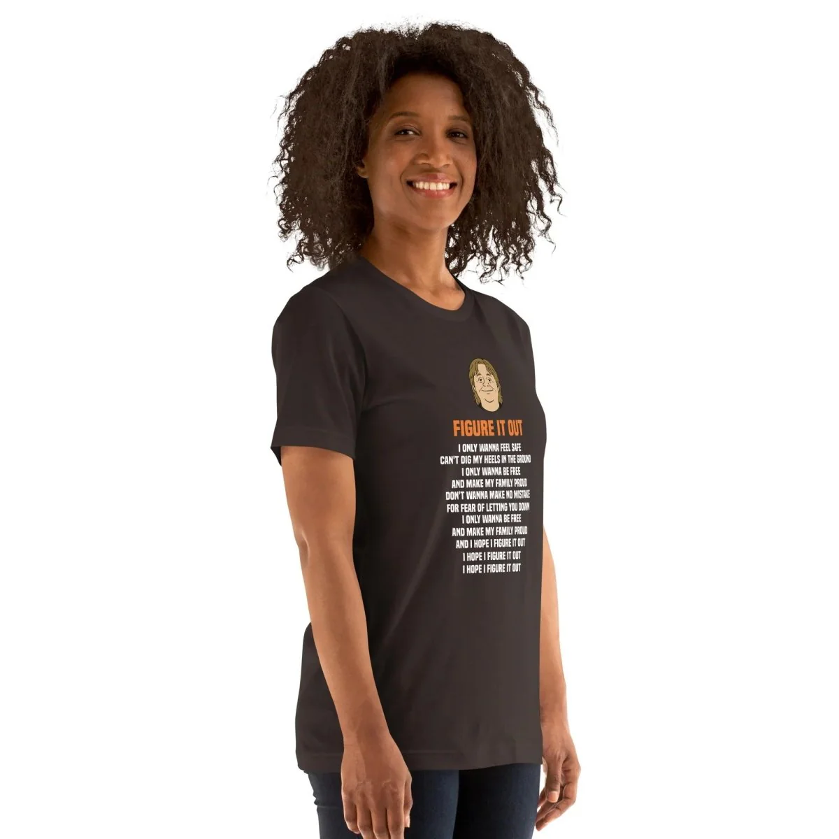 Lewis Capaldi 'Figure It Out' Unisex T-Shirt with Lyrics
