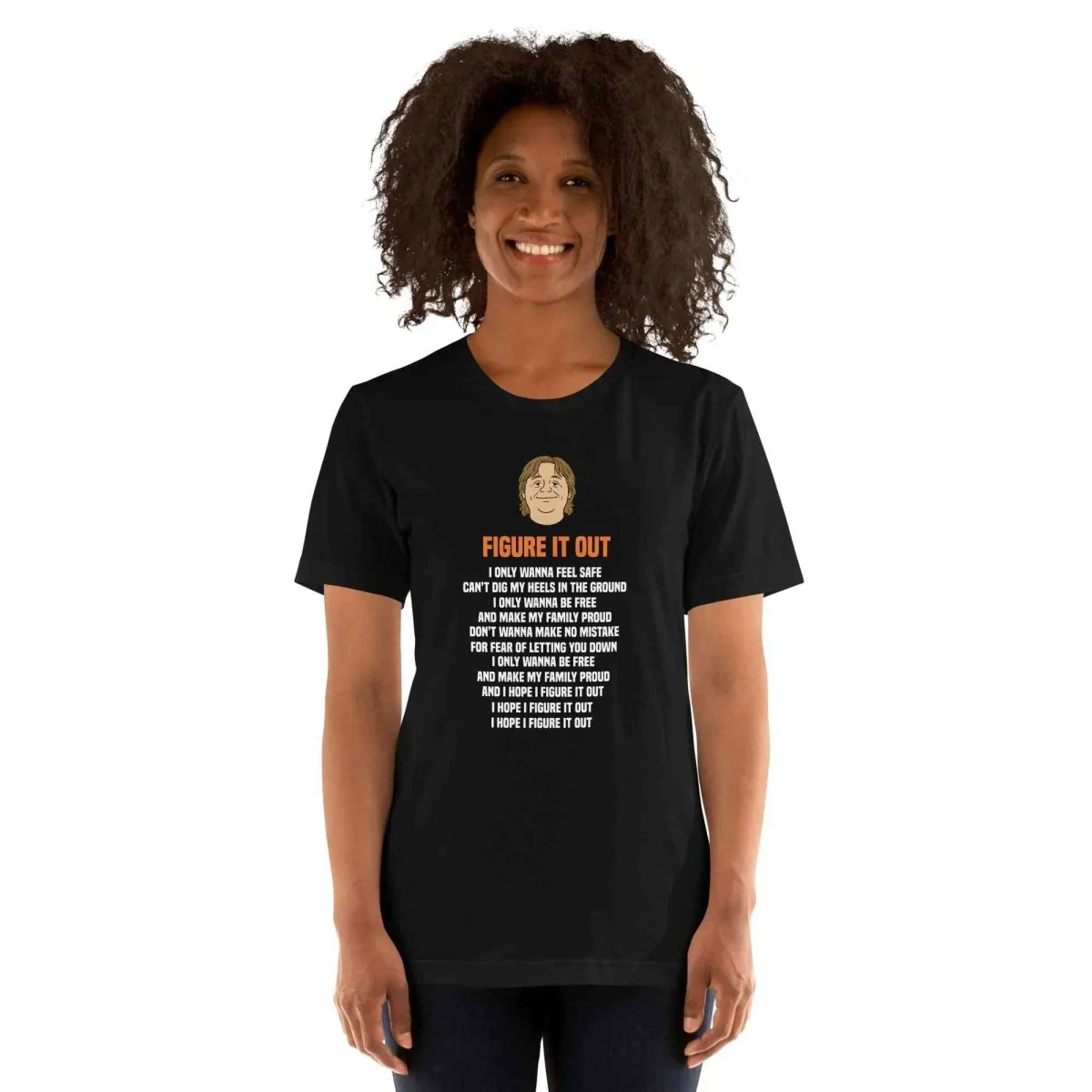 Lewis Capaldi 'Figure It Out' Unisex T-Shirt with Lyrics