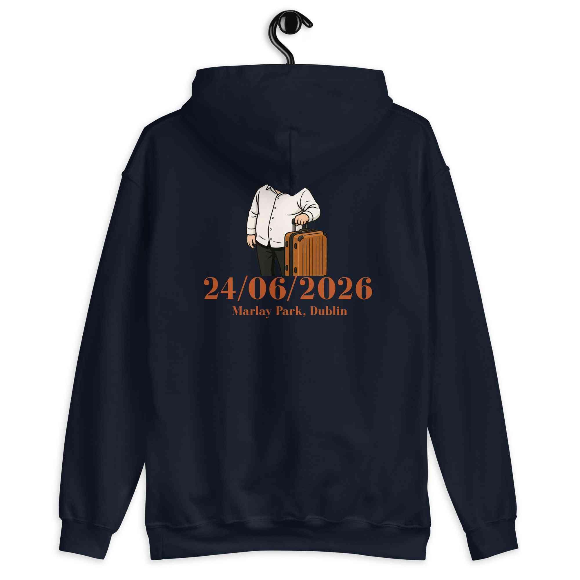 Lewis Capaldi Unisex Tour Hoodie | 2026 Dublin Concert Merch
