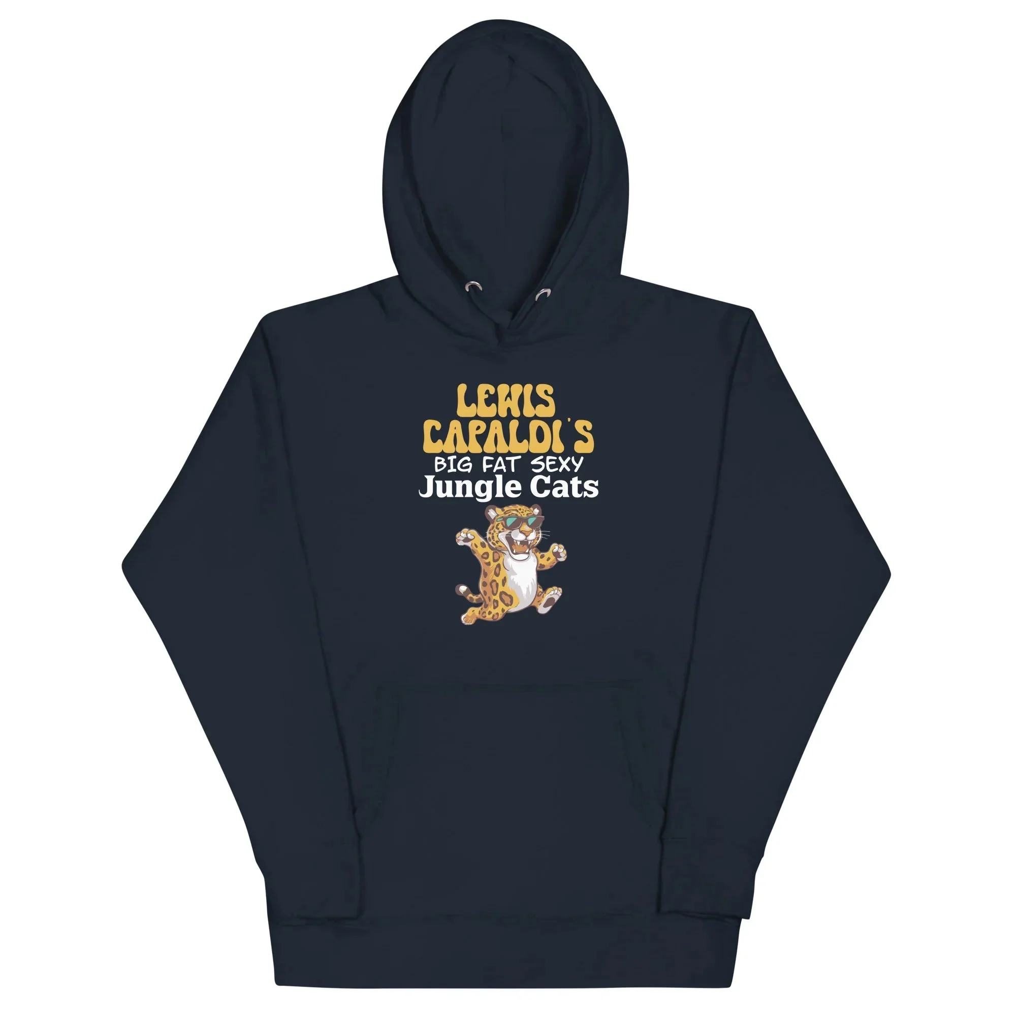 Lewis Capaldi Big Fat Sexy Jungle Cats Hoodie - Unisex Graphic Sweatshirt