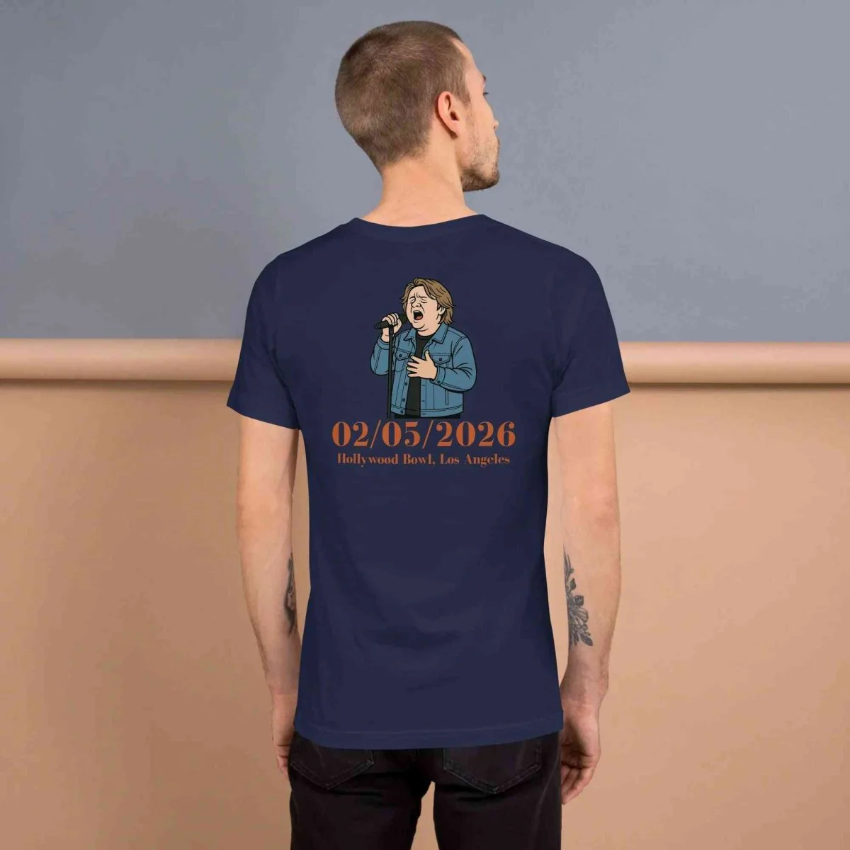 Lewis Capaldi 2026 Tour T-Shirt | Unisex Cotton Concert Apparel