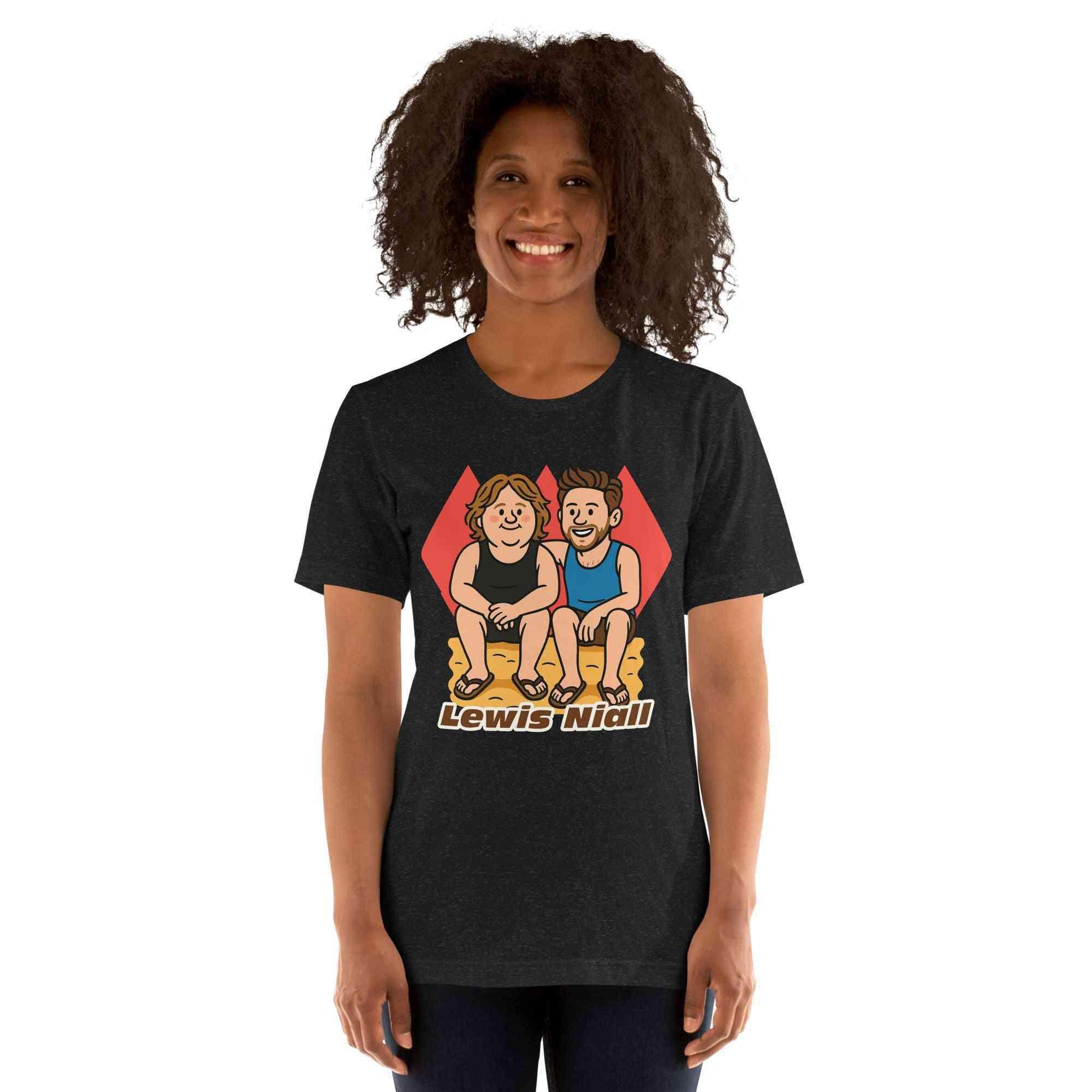 Lewis Capaldi Niall Horan Christmas T-Shirt | Unisex Cotton Festive Tee