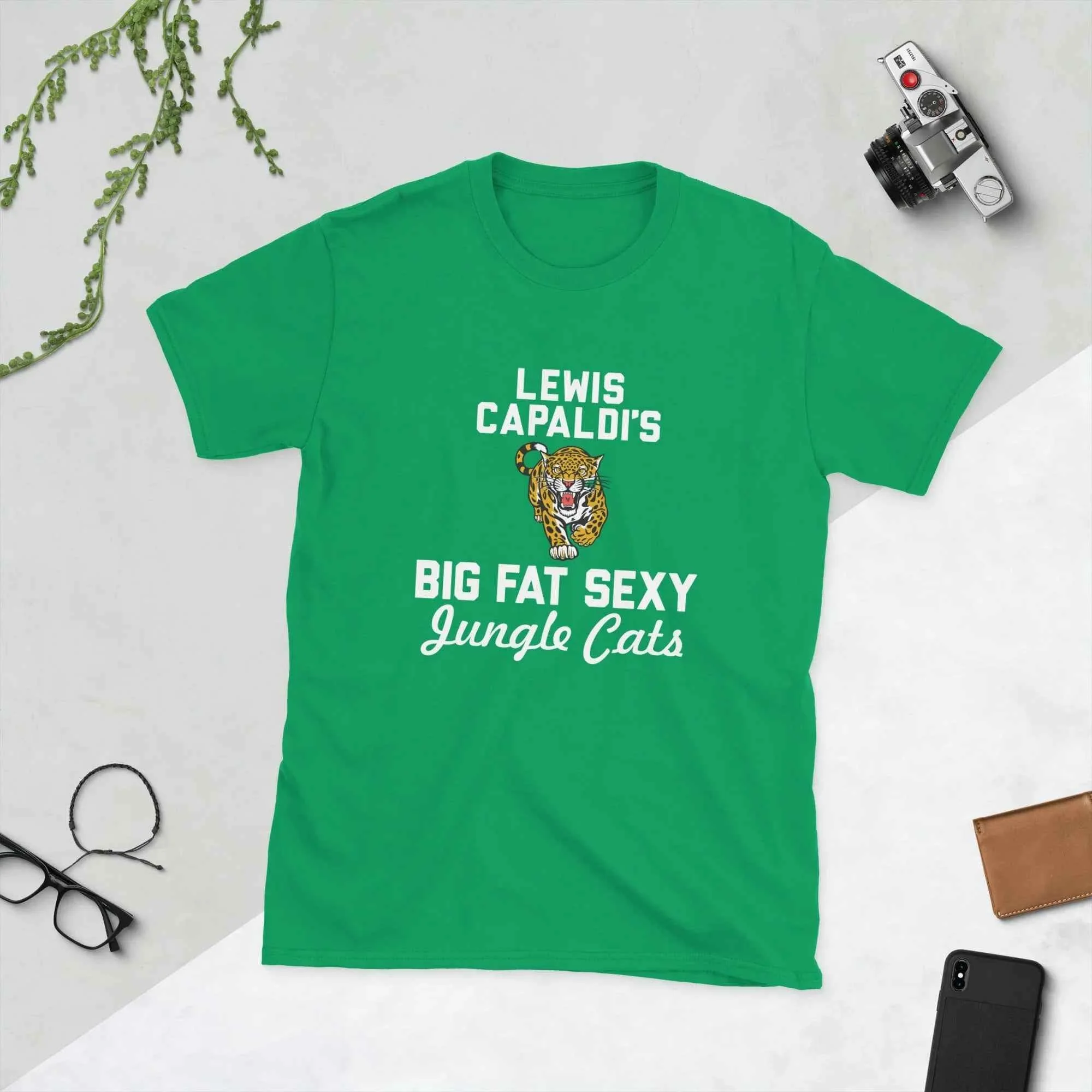 Lewis Capaldi Big Fat Sexy Jungle Cats T-Shirt - 100% Cotton, Unique Graphic Design