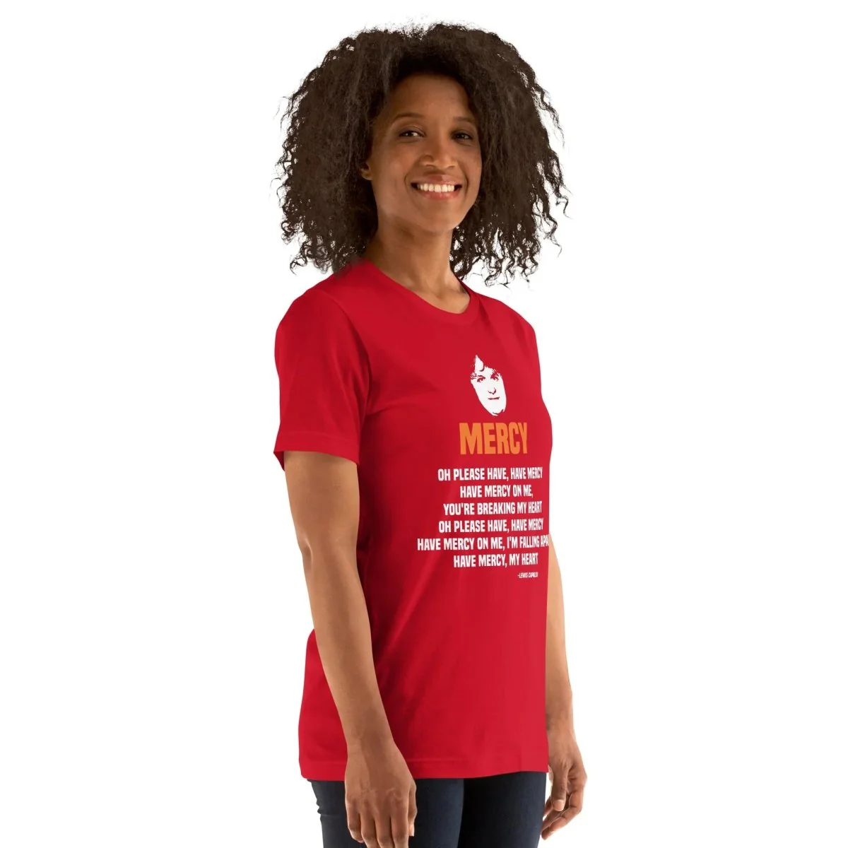 Lewis Capaldi Mercy Lyrics T-Shirt | Unisex Cotton Fan Tee