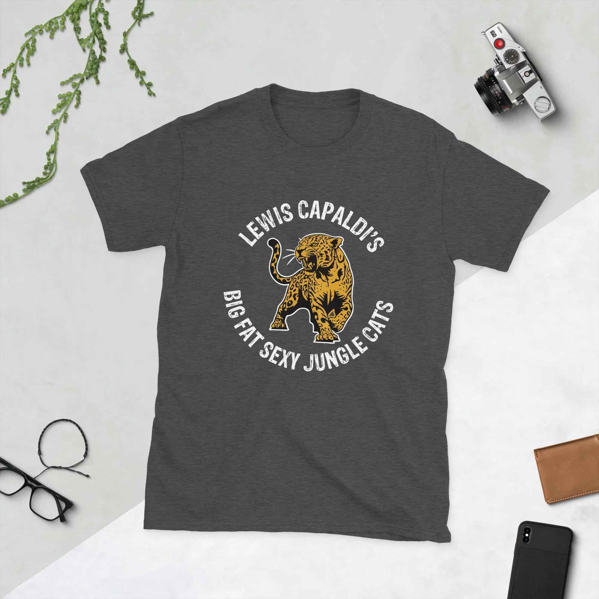 Lewis Capaldi Jungle Cats Graphic T-Shirt | 100% Cotton Unisex Fan Tee