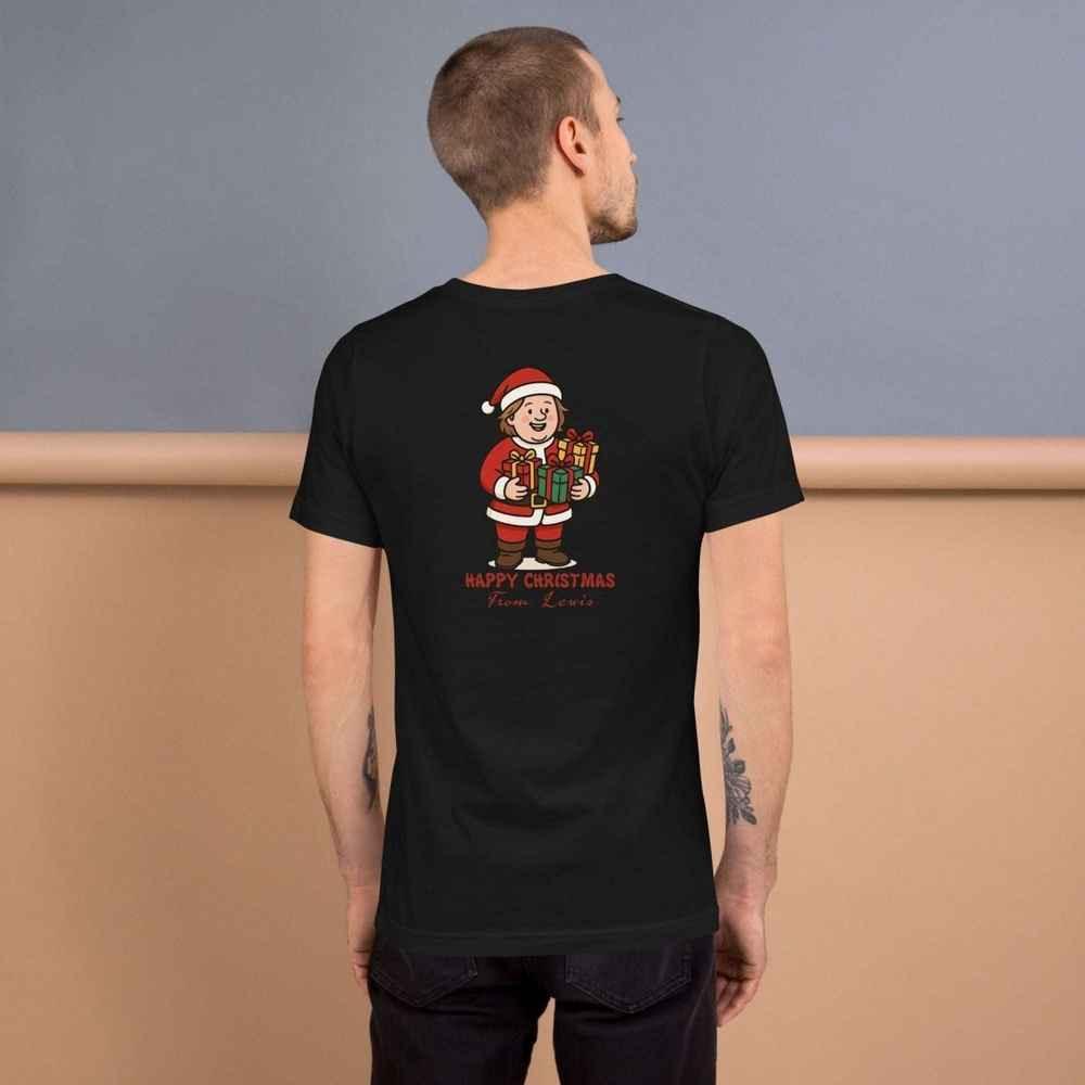 Lewis Capaldi Unisex Cotton T-Shirt | Graphic Christmas Tee