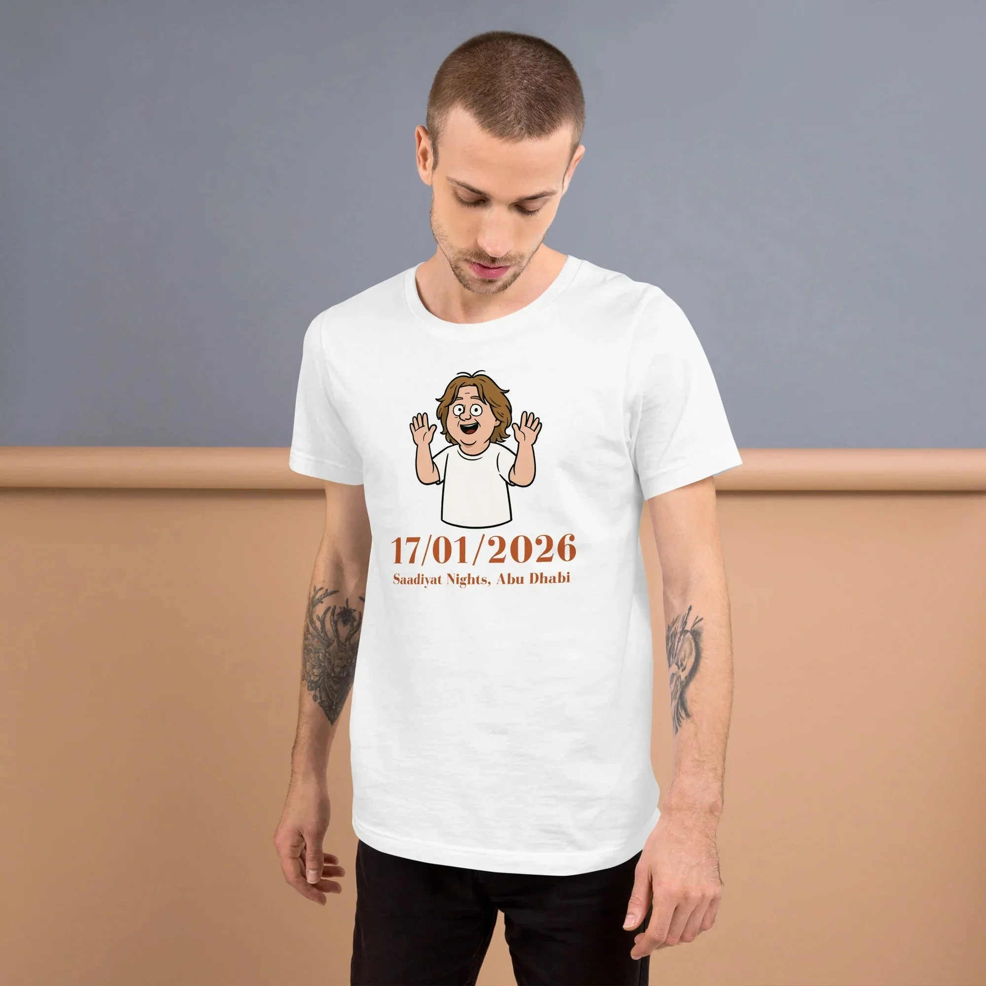 Lewis Capaldi Tour 2026 T-Shirt | Unisex Cotton Fan Apparel