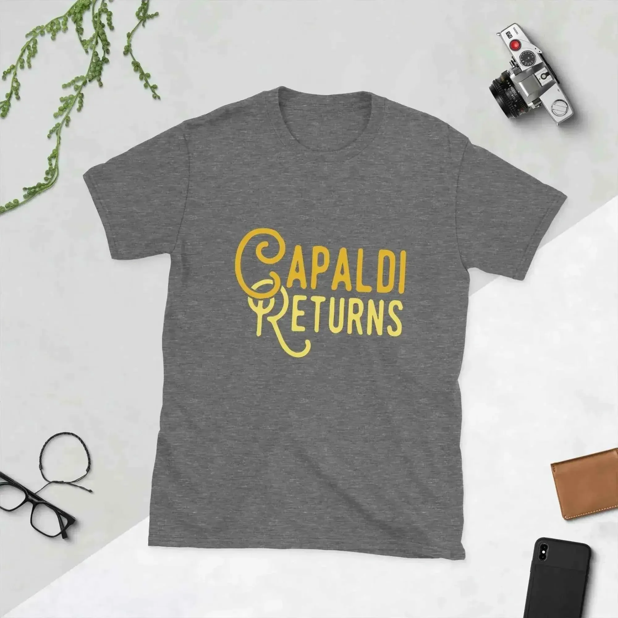 Lewis Capaldi 'Capaldi Returns' Unisex Concert T-Shirt | 100% Cotton Fan Apparel