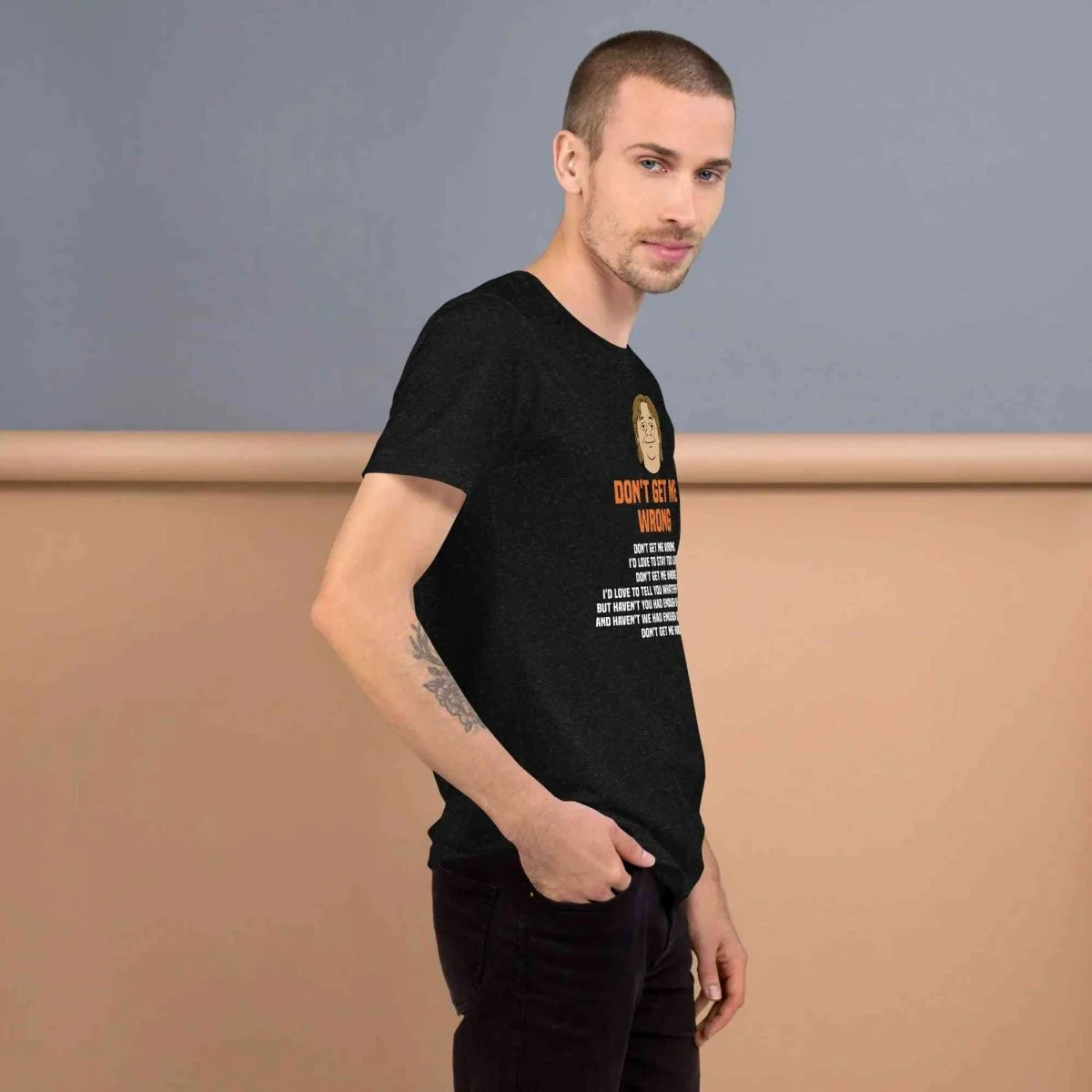 Lewis Capaldi Dont Get Me Wrong Lyrics Shirt | 100% Cotton Unisex Tee by Alcyone213k