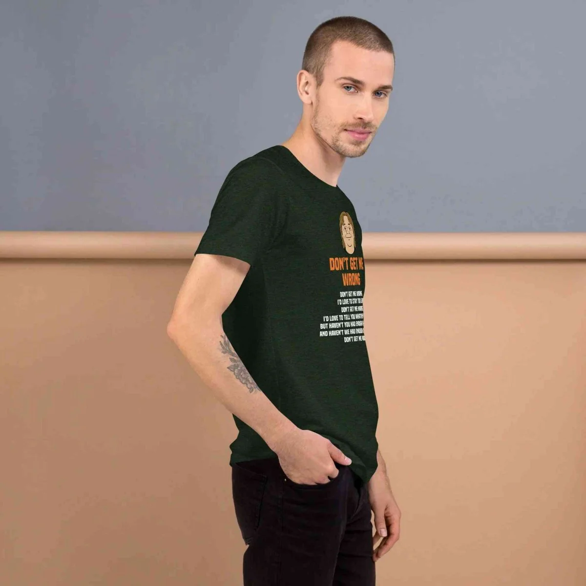 Lewis Capaldi Dont Get Me Wrong Lyrics Shirt | 100% Cotton Unisex Tee by Alcyone213k