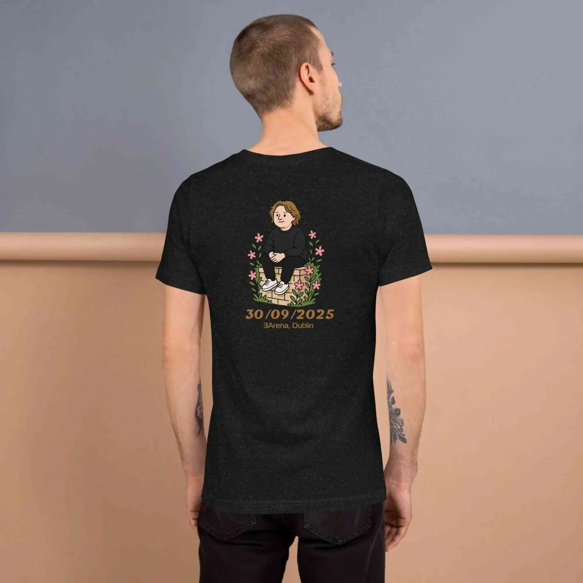 Lewis Capaldi Tour T-Shirt 2025 | Cotton Graphic Tee for Fans