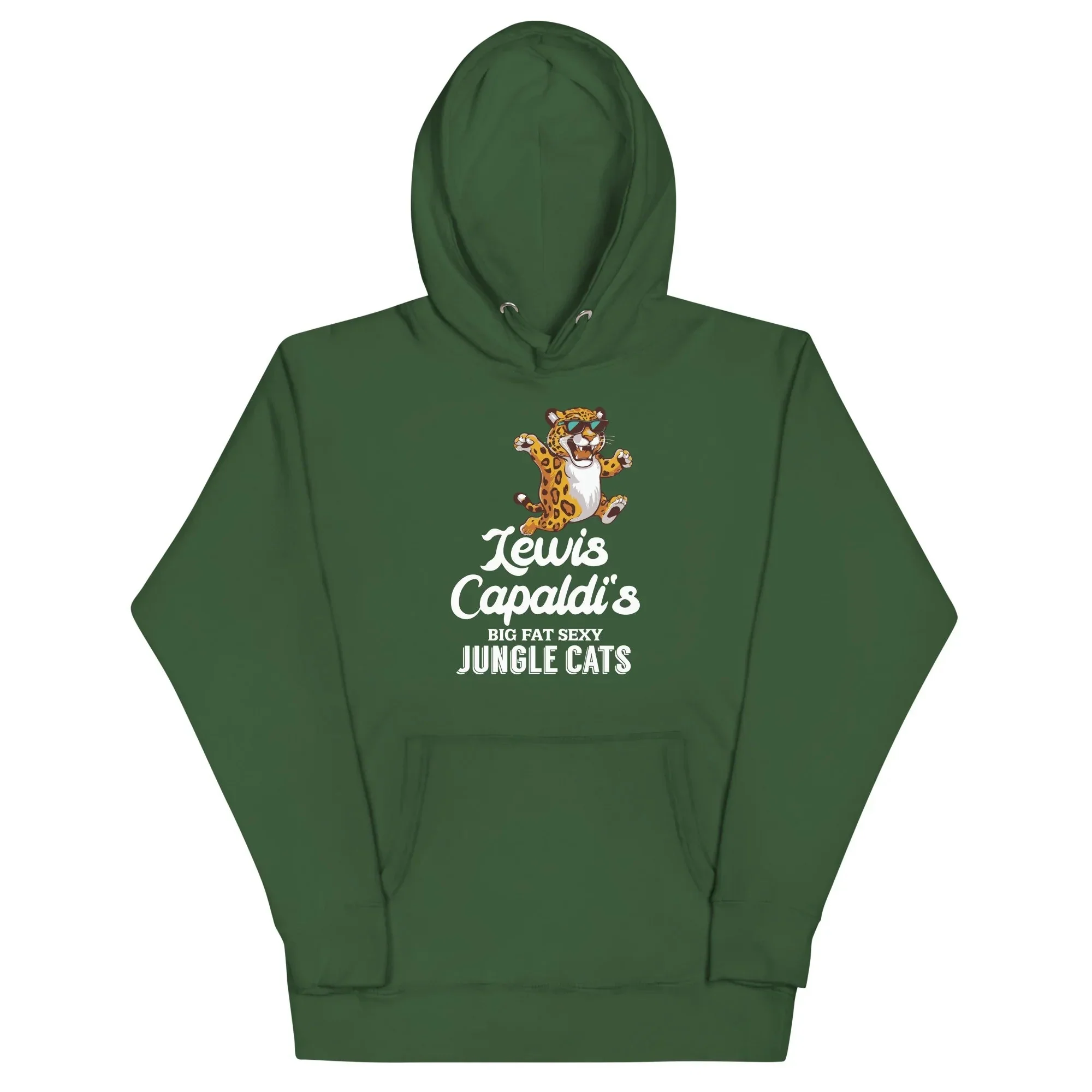Lewis Capaldi Big Fat Sexy Jungle Cats Unisex Hoodie