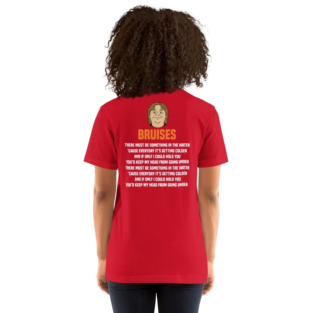 Lewis Capaldi Bruises T-Shirt | Unisex Fan Apparel with Lyrics