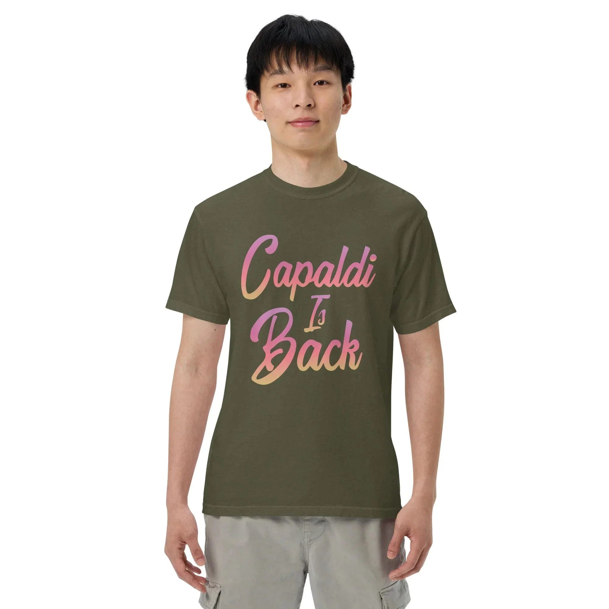 Lewis Capaldi T-Shirt | Unisex Cotton Graphic Tee - Capaldi Is Back