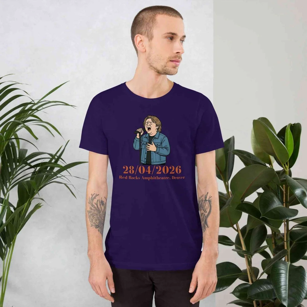 Lewis Capaldi Tour T-Shirt 2026 | Unisex Cotton Concert Tee