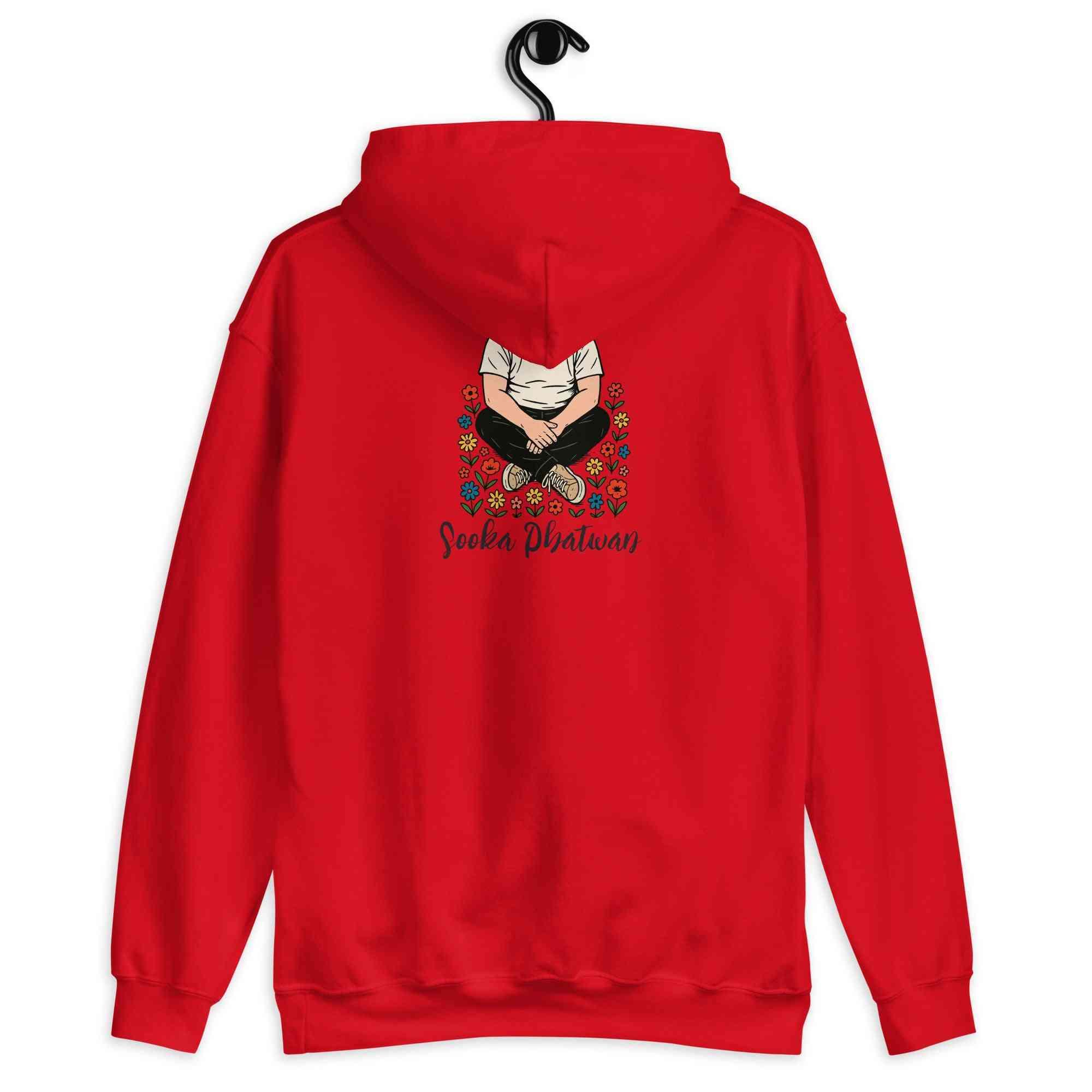 Lewis Capaldi Hoodie | Red Floral Graphic Unisex Sweatshirt